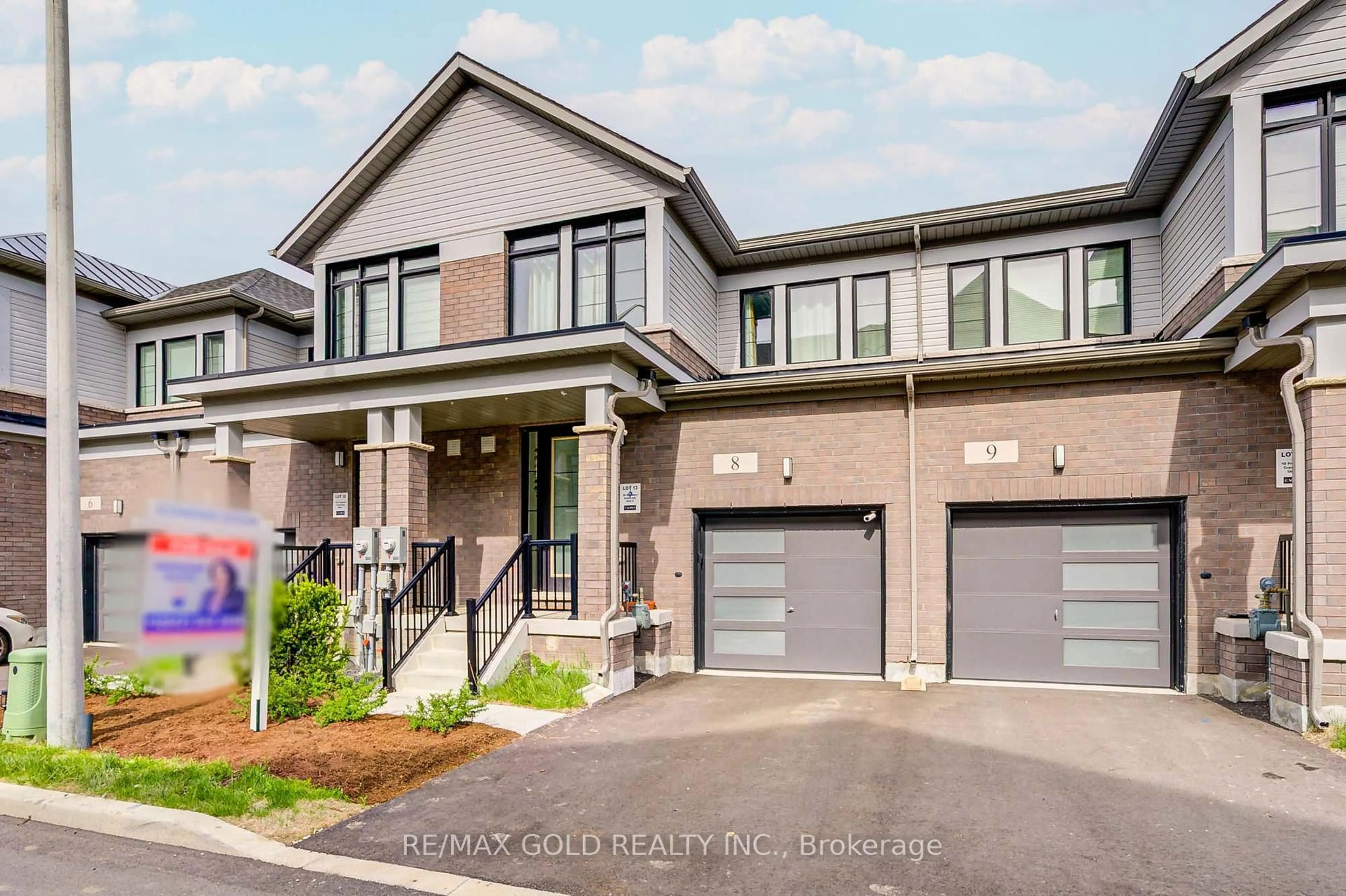 Home with brick exterior material, street for 10 Freedom Cres #8, Hamilton Ontario L0R 1W0