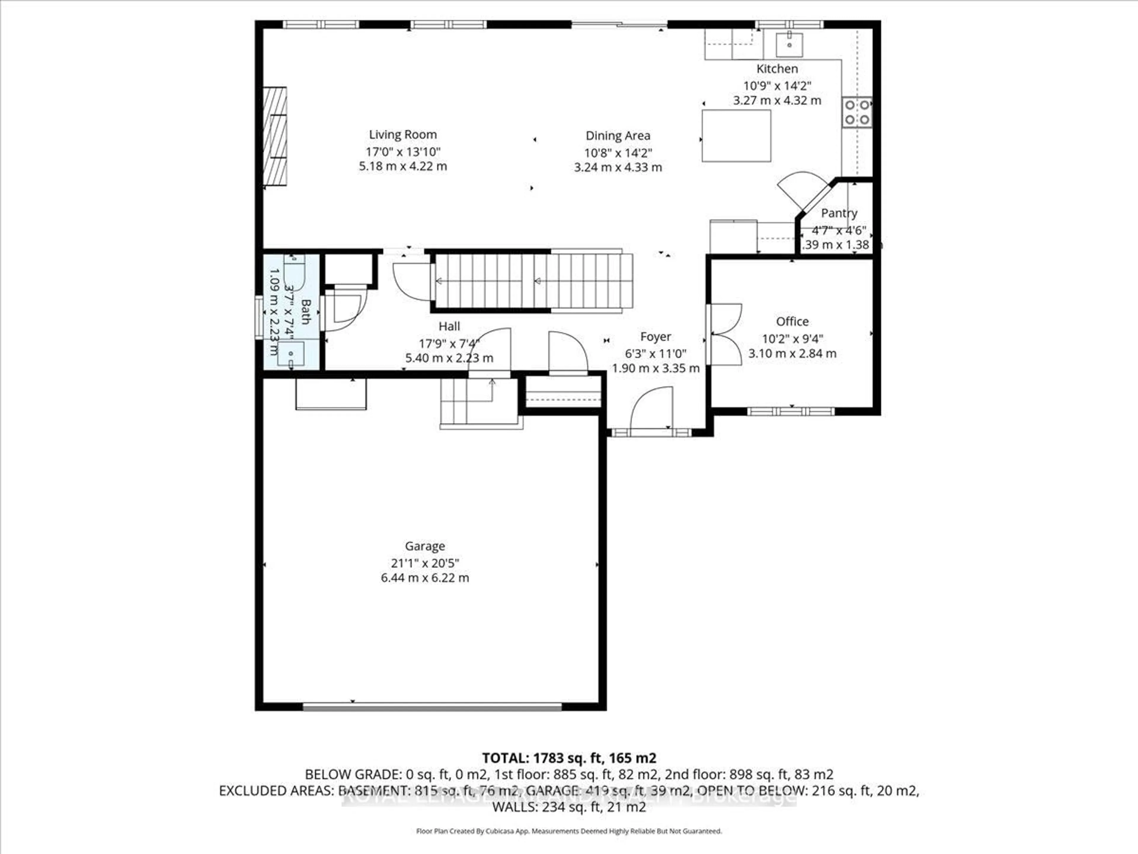 Floor plan for 662 Ketter Way, Plympton-Wyoming Ontario N0N 1T0