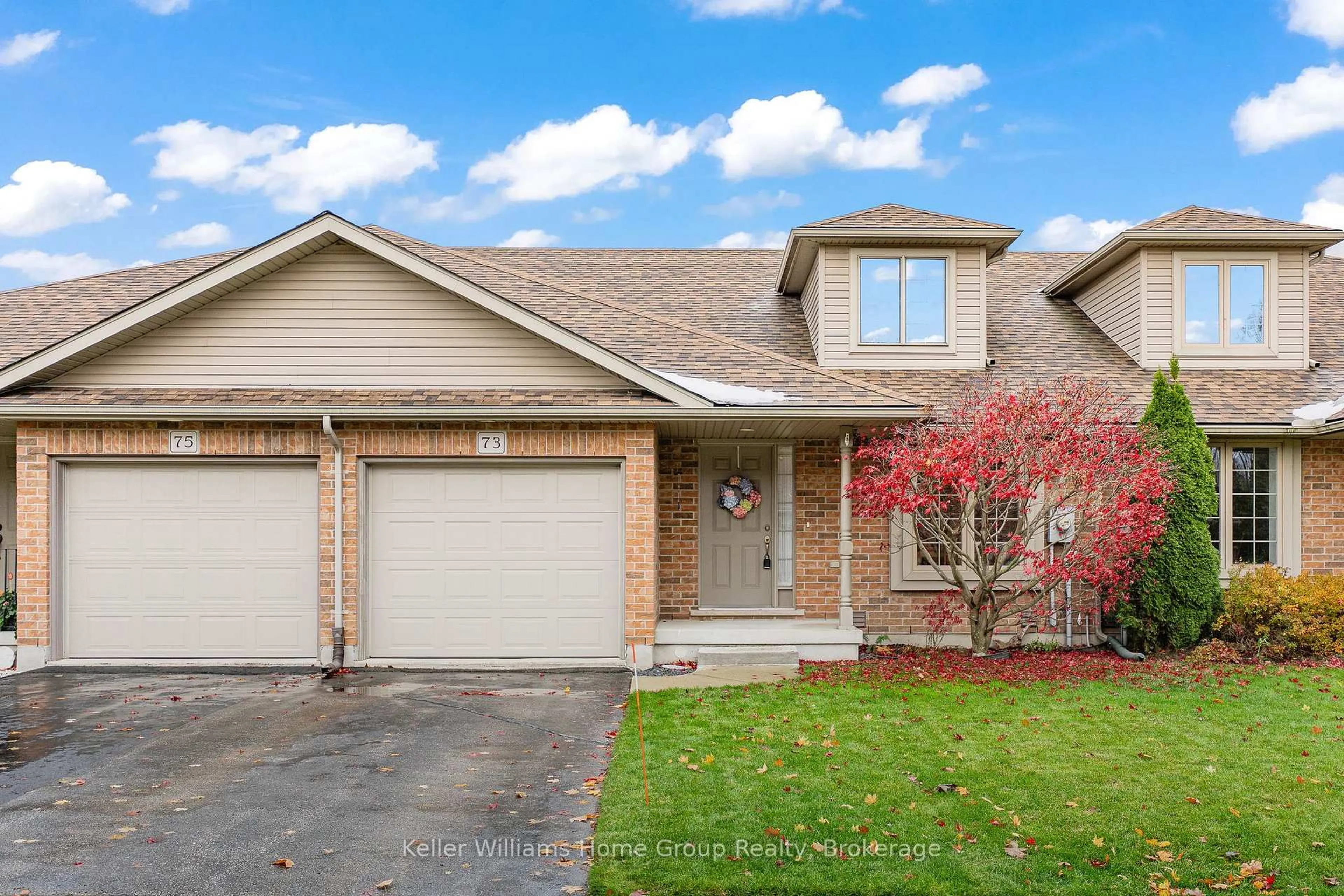 Home with brick exterior material, street for 73 Patrick Blvd, Centre Wellington Ontario N0B 1S0