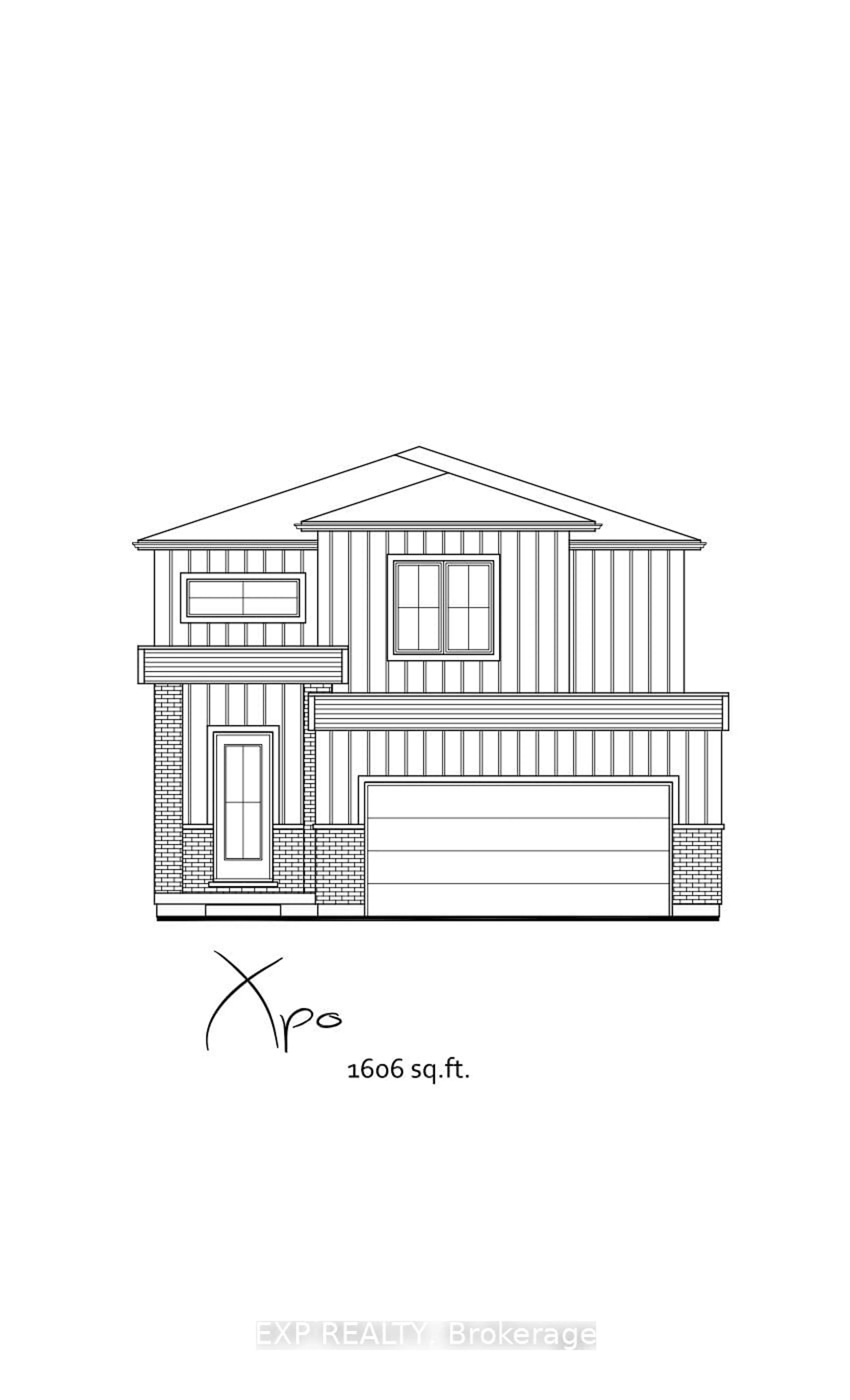 Floor plan for 208 Merritt Crt, North Middlesex Ontario N0M 2K0