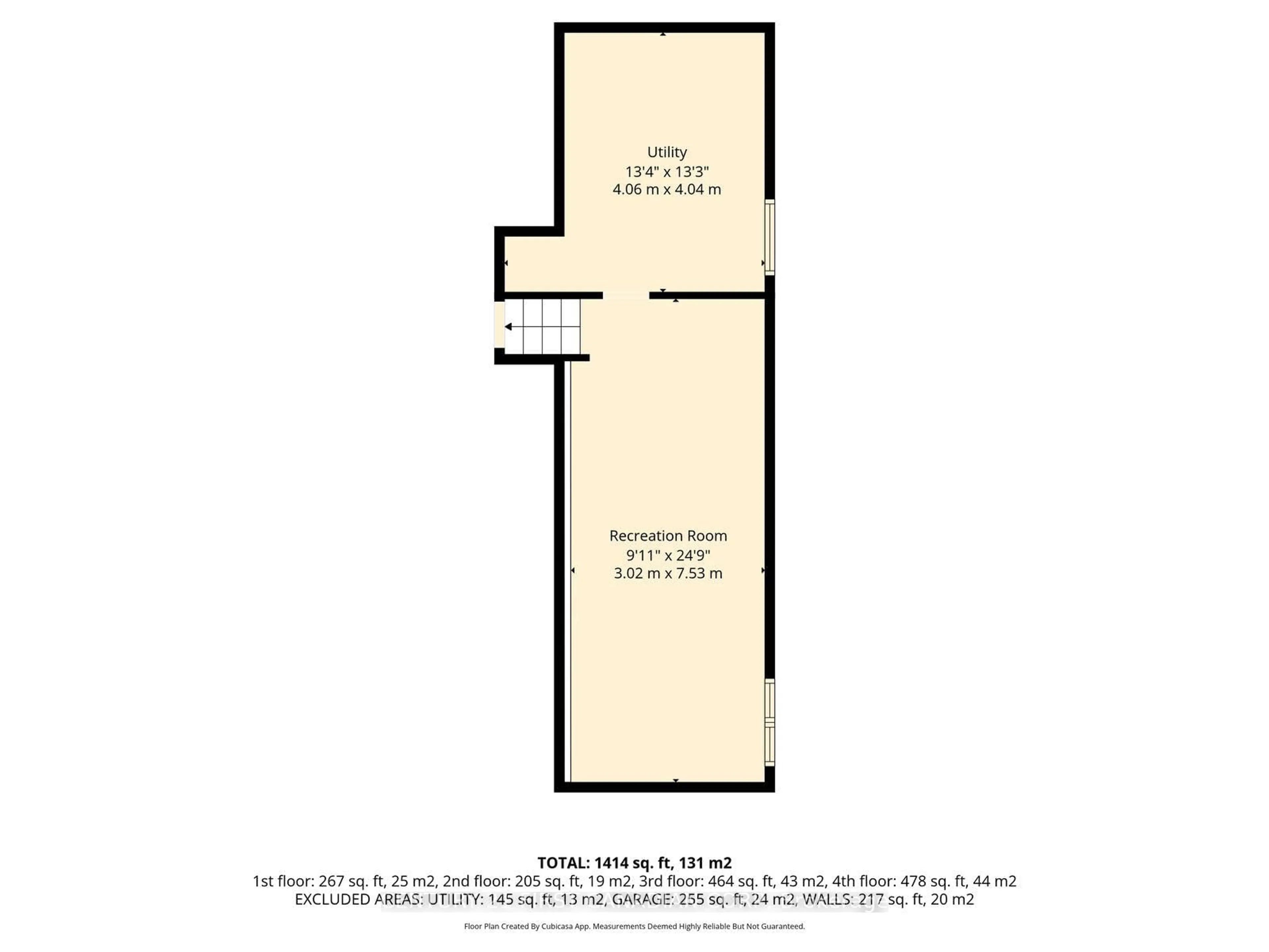 Floor plan for 330 Southcrest Dr, London South Ontario N6J 1N4