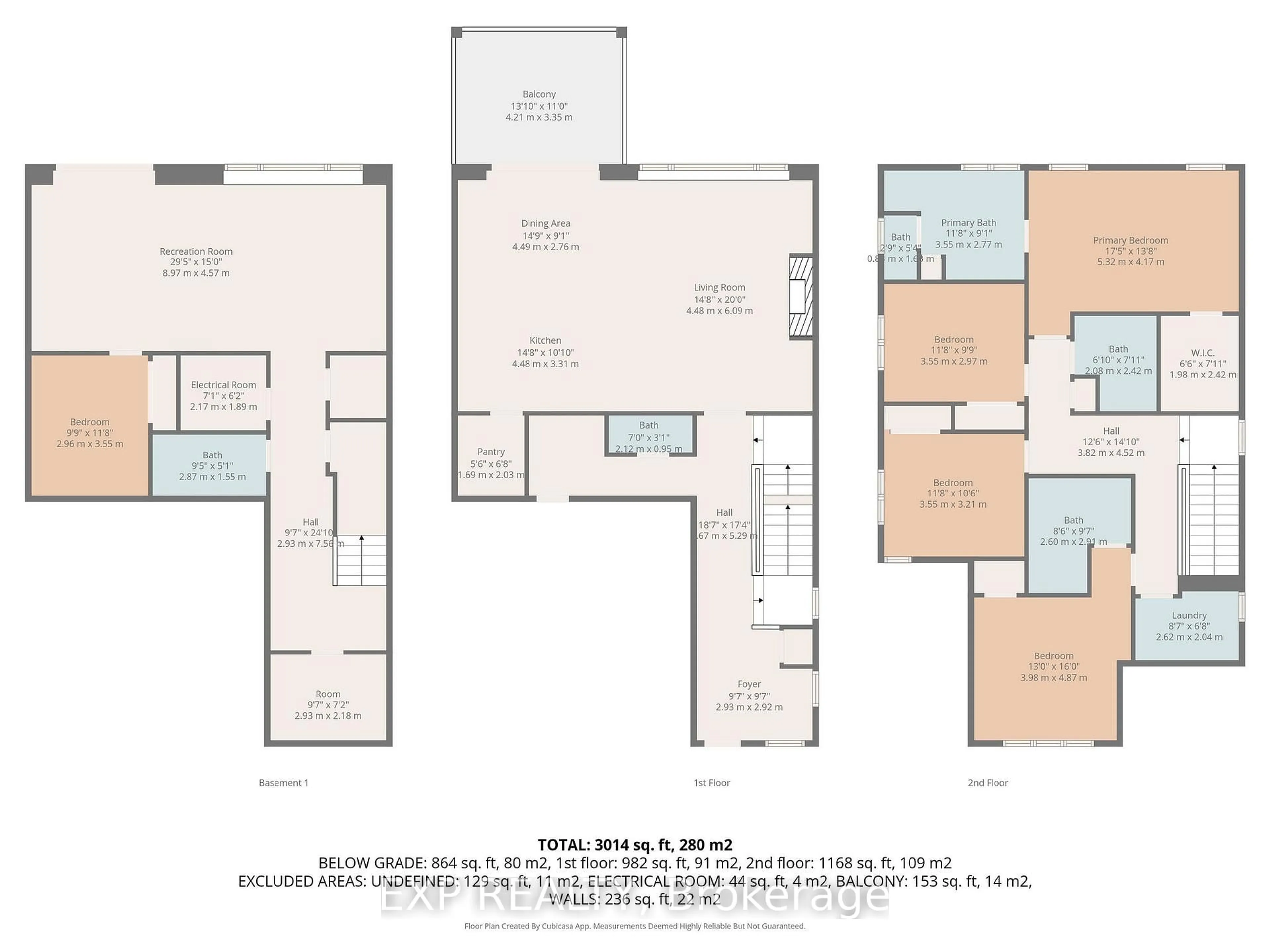 Floor plan for 6881 Heathwoods Ave, London South Ontario N6P 1H5