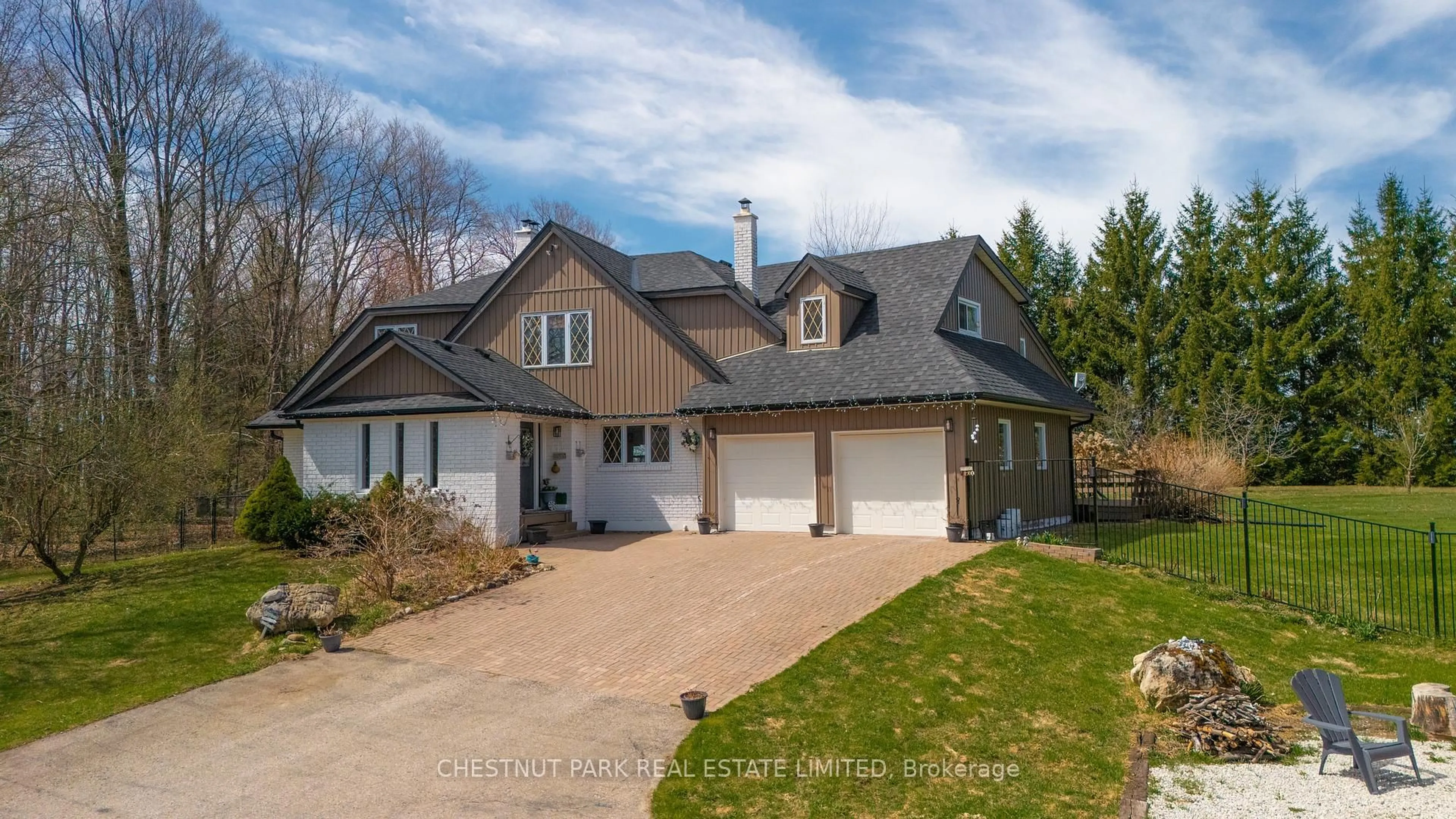 A pic from outside/outdoor area/front of a property/back of a property/a pic from drone, street for 714550 1st Line EHS, Mono Ontario L9W 5T6