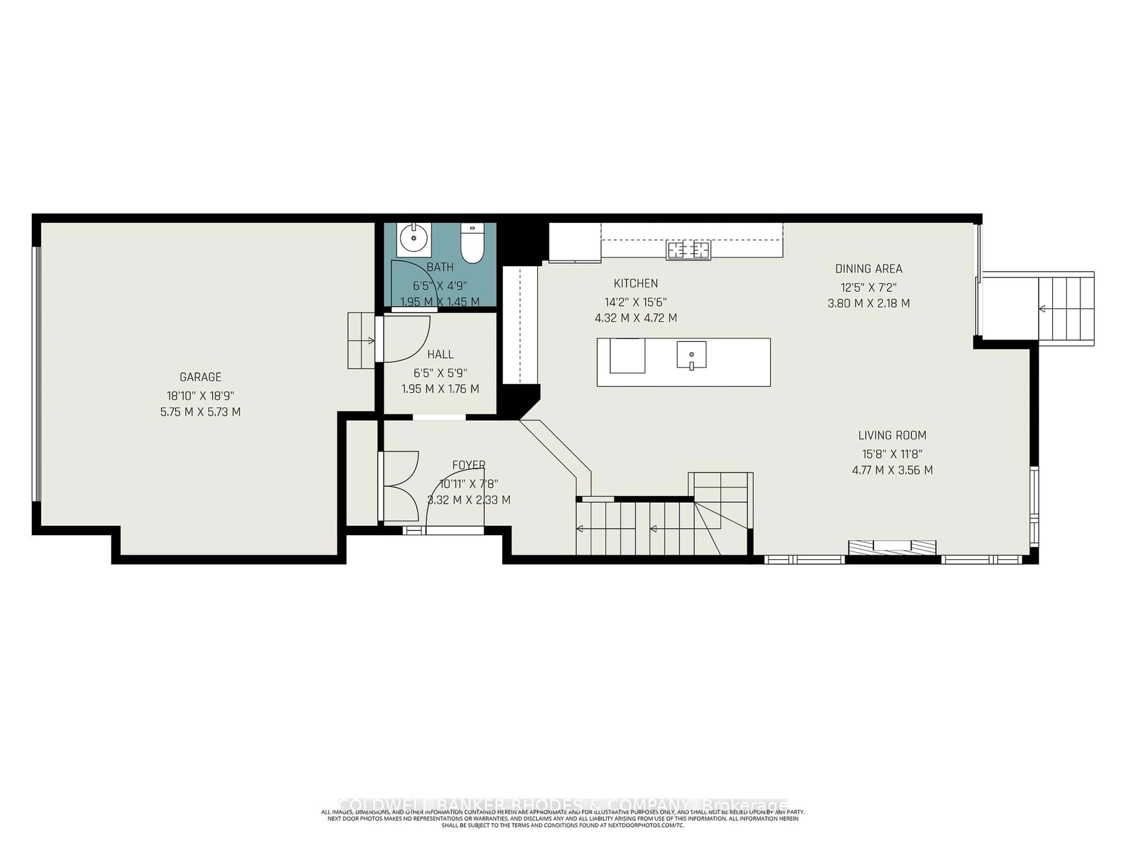 Floor plan for 223 Bristol Cres, North Grenville Ontario K0G 1J0