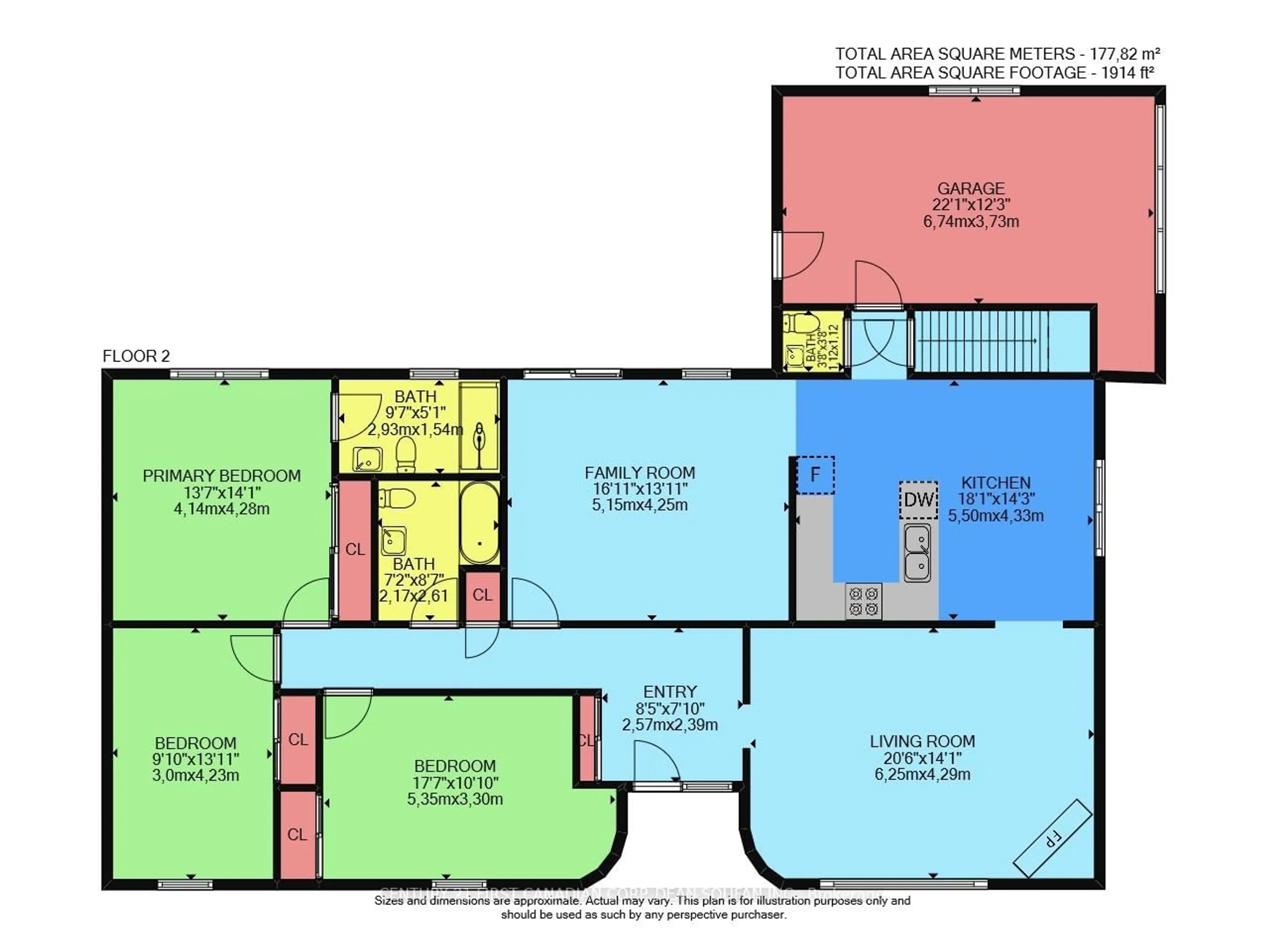 Floor plan for 1149 St Anthony Rd, London North Ontario N6H 2R2
