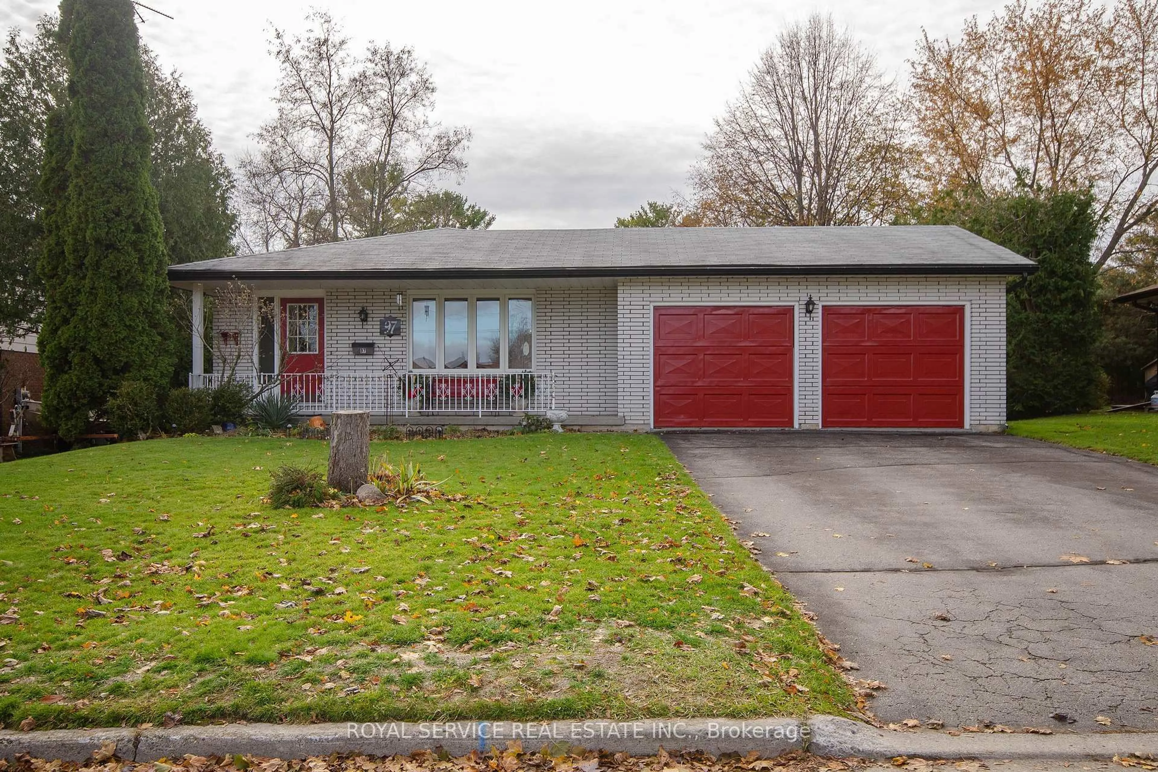 Home with vinyl exterior material, street for 97 Centennial Dr, Port Hope Ontario L1A 3X3