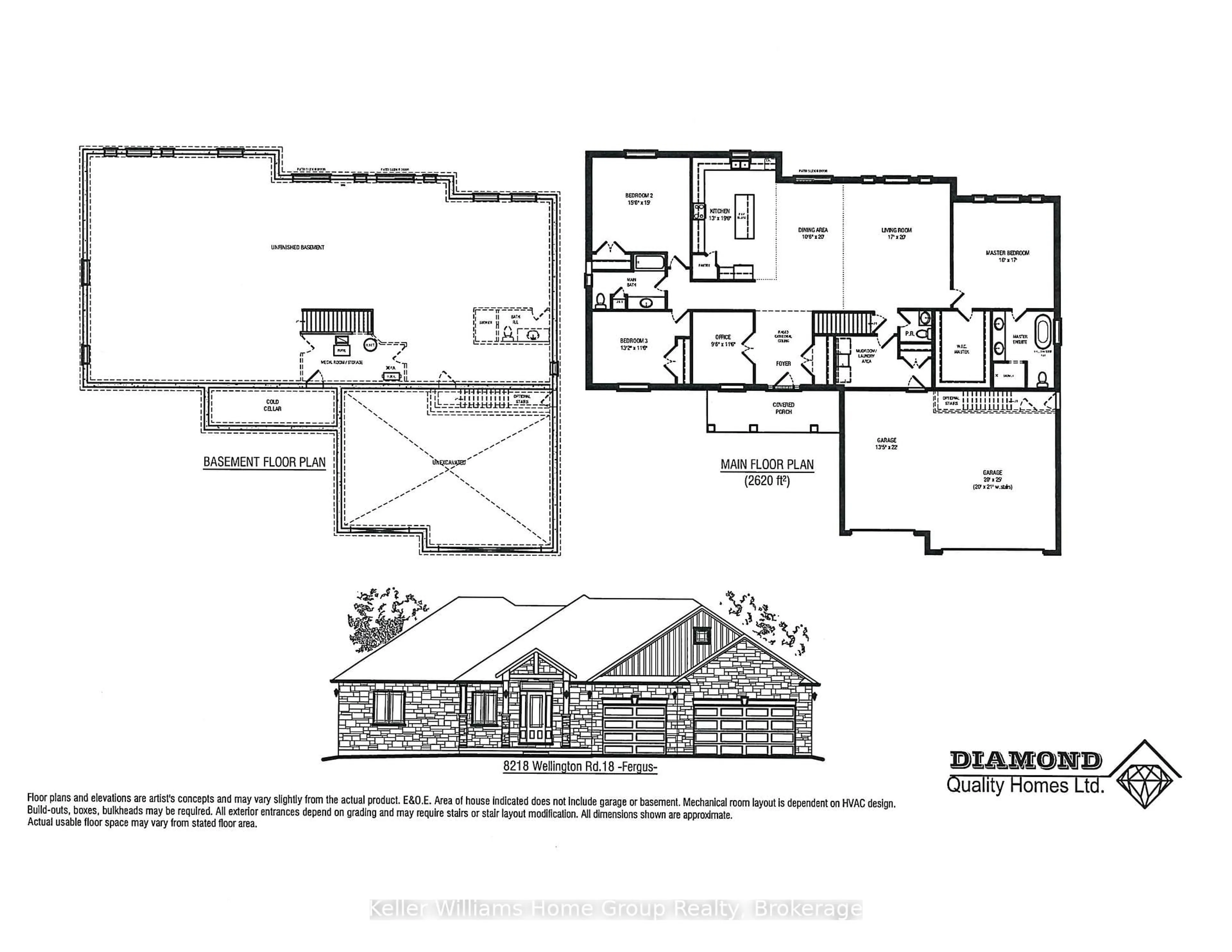 Floor plan for 8218 Wellington Rd 18, Centre Wellington Ontario N1M 2W5