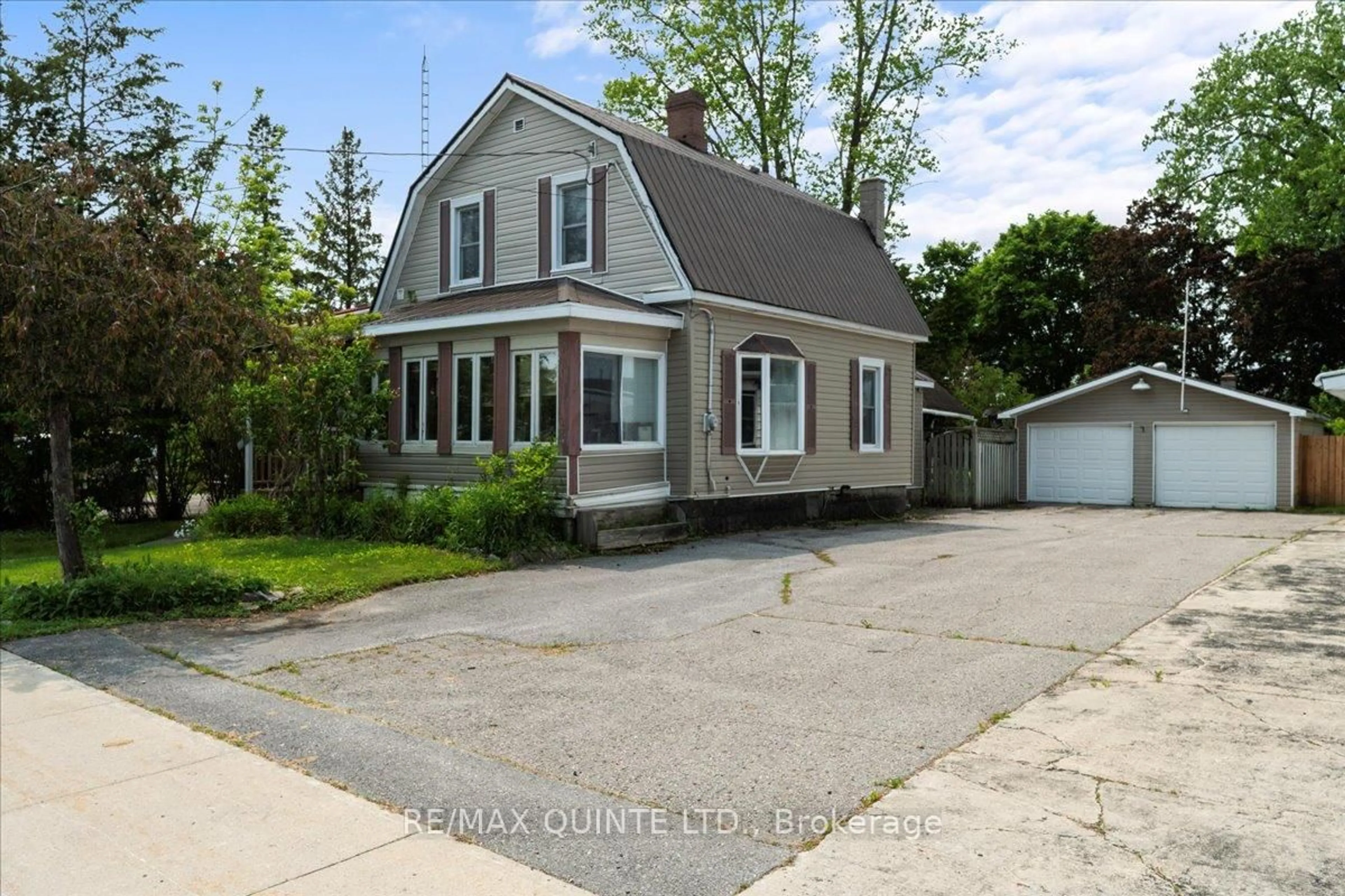 A pic from outside/outdoor area/front of a property/back of a property/a pic from drone, street for 19 Broad St, Prince Edward County Ontario K0K 2T0