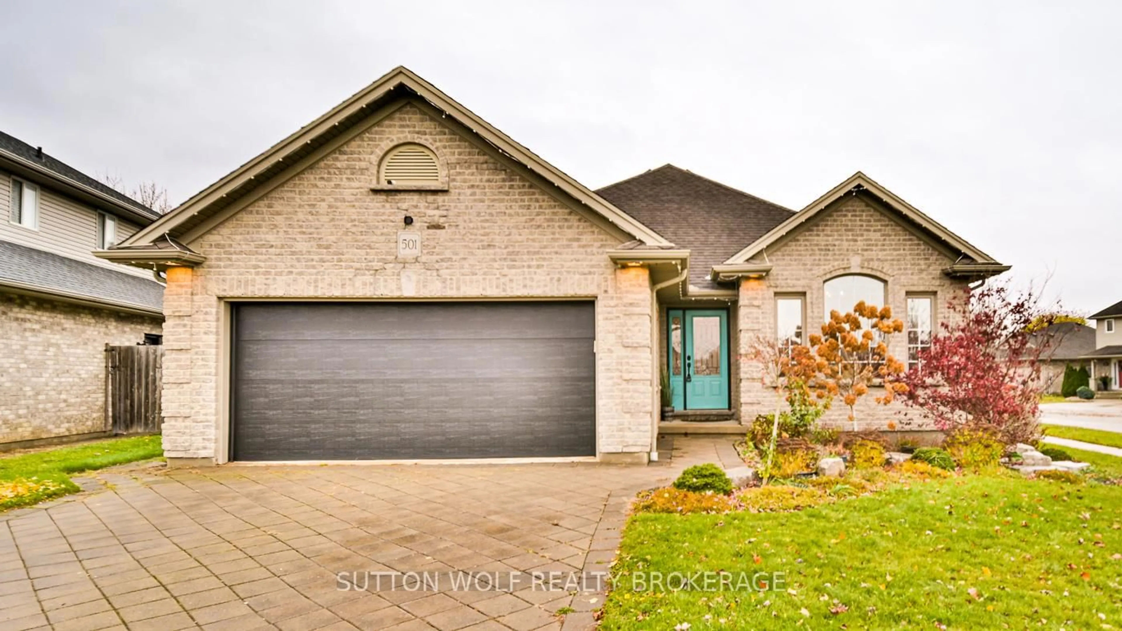 Home with brick exterior material, street for 501 Darcy Dr, Strathroy-Caradoc Ontario N7G 4K9