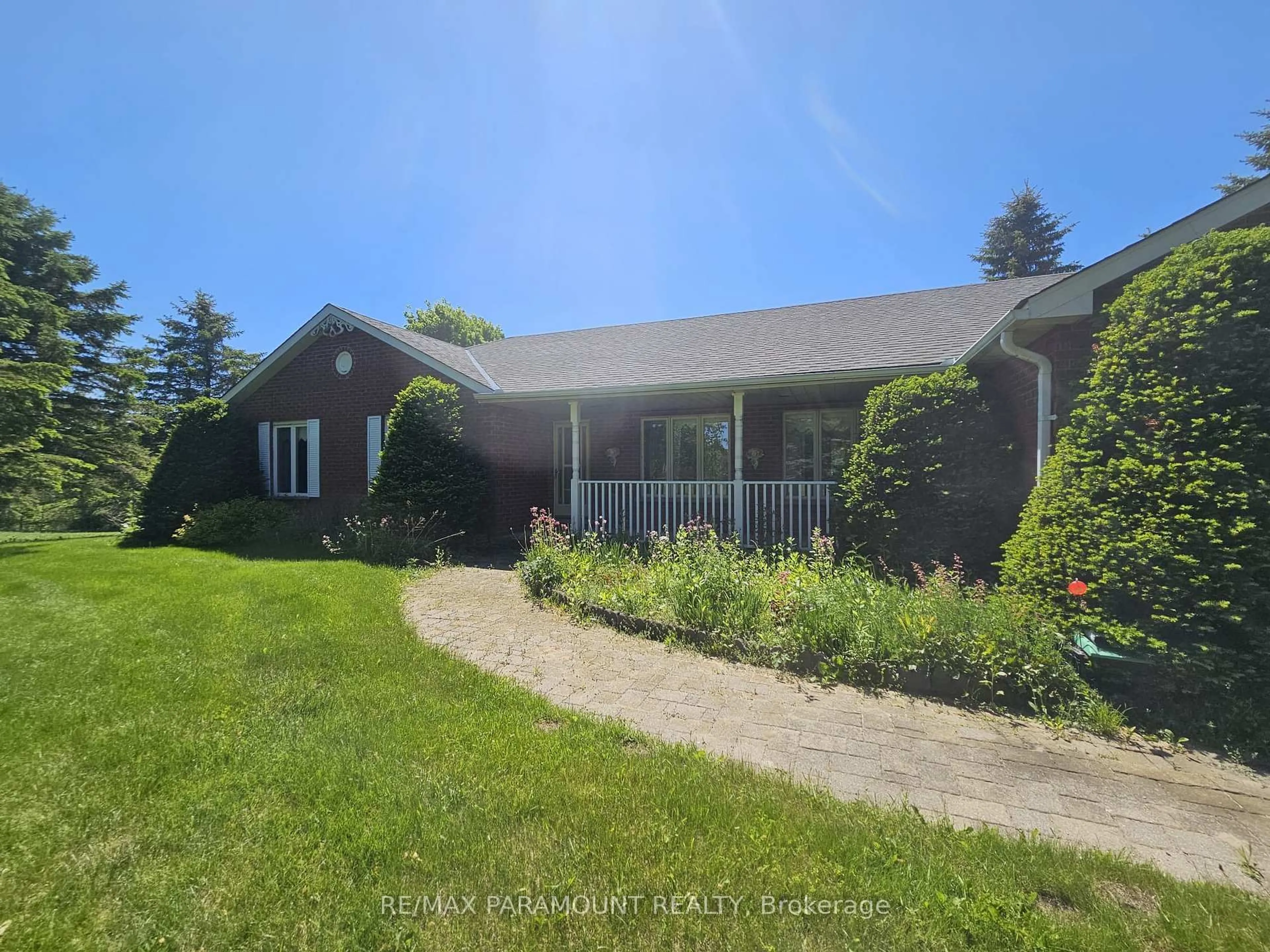 A pic from outside/outdoor area/front of a property/back of a property/a pic from drone, water/lake/river/ocean view for 436446 4th Line, Melancthon Ontario L9V 1S6