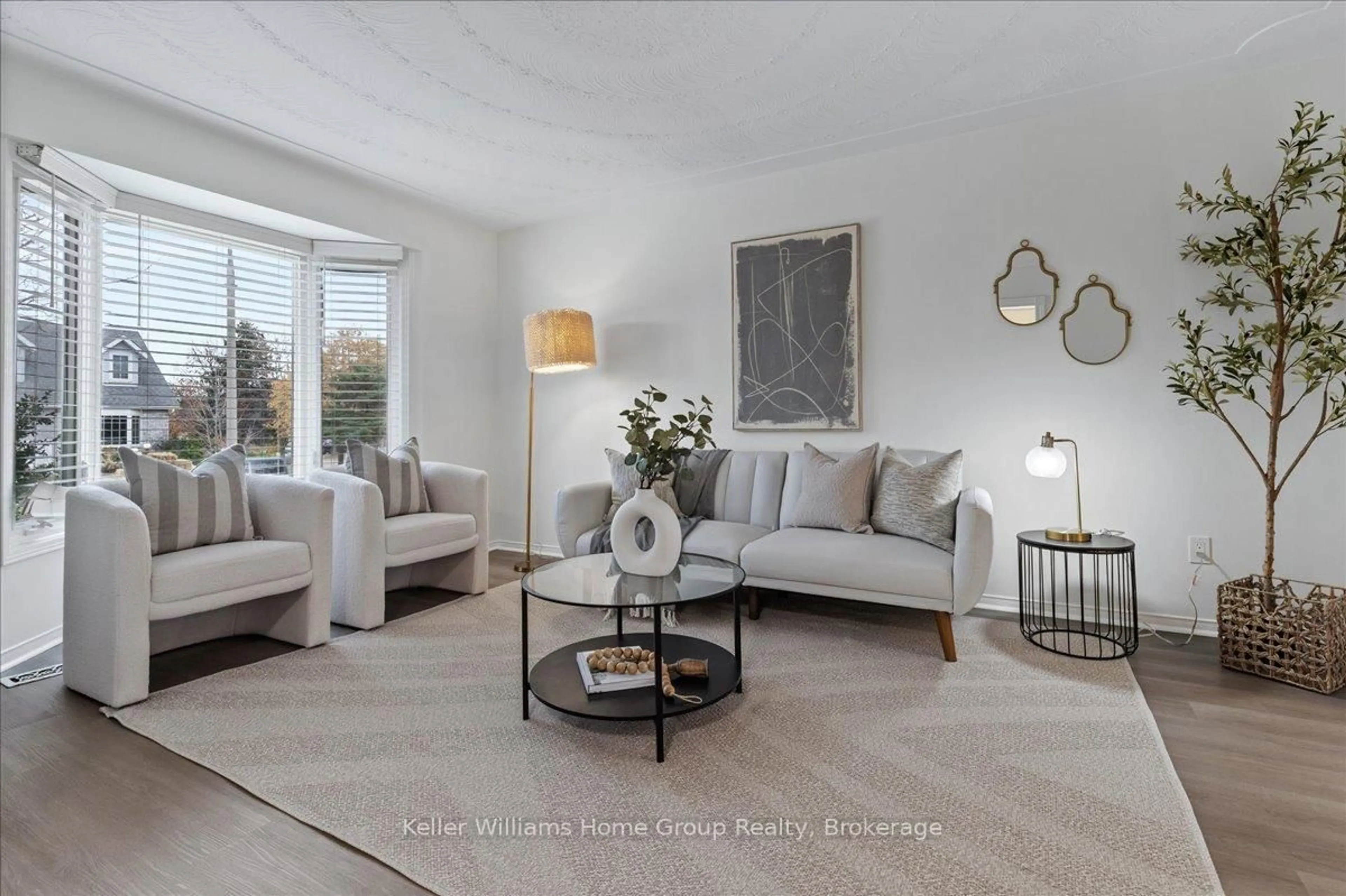 Living room with furniture, unknown for 113 Rushbrook Dr, Kitchener Ontario N2E 3C8