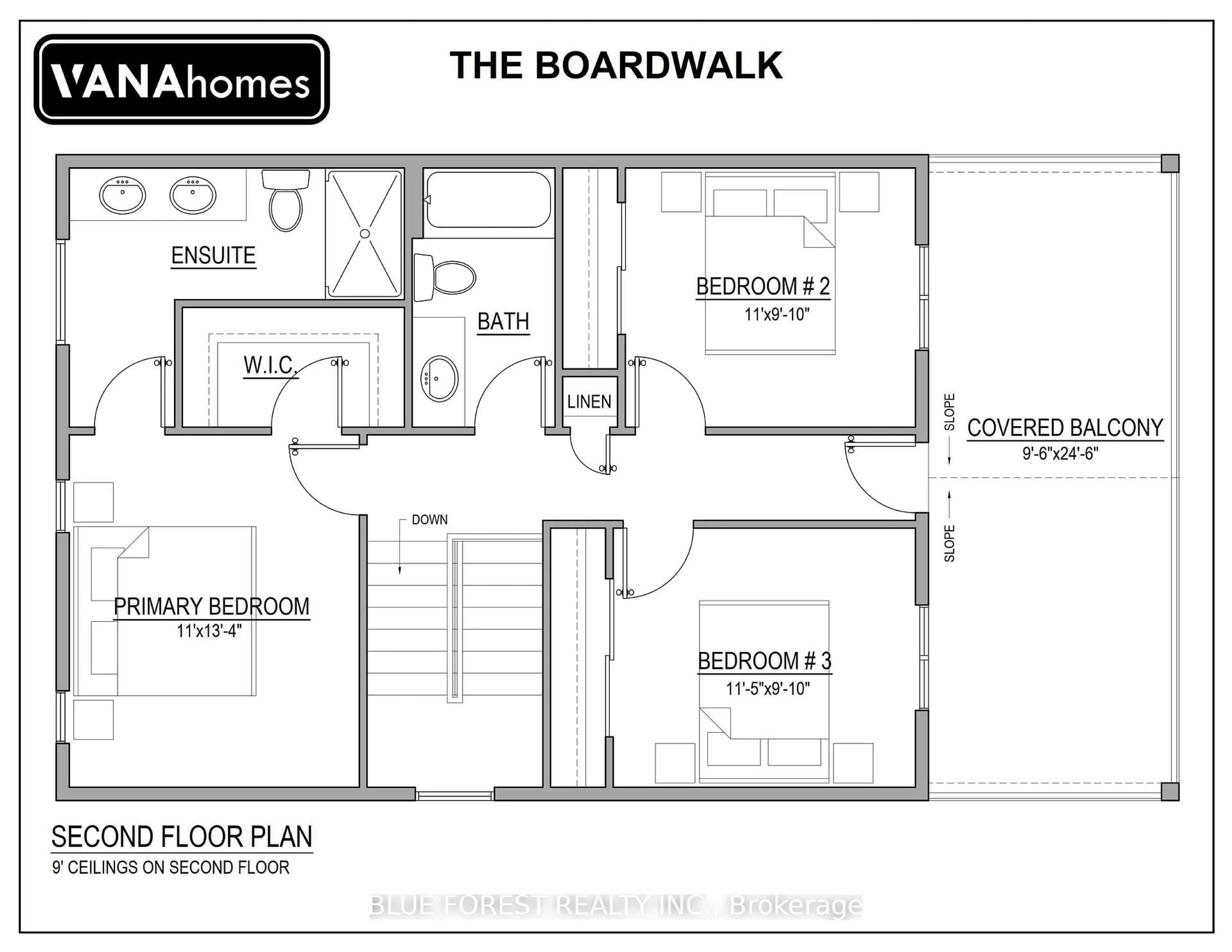 Floor plan for 154 MAUD St, Central Elgin Ontario N5L 1C8