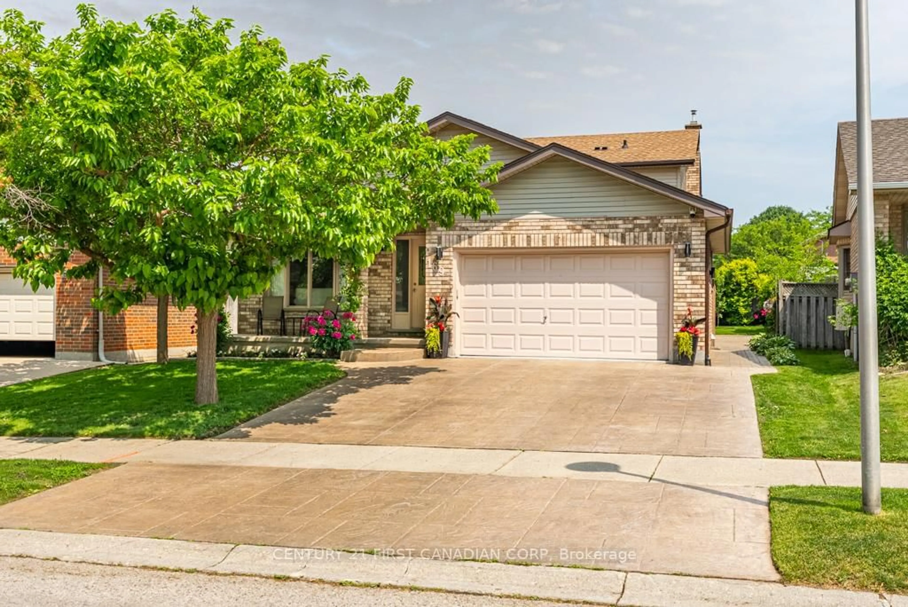 Home with brick exterior material, street for 169 Ashley Cres, London South Ontario N6E 3P9