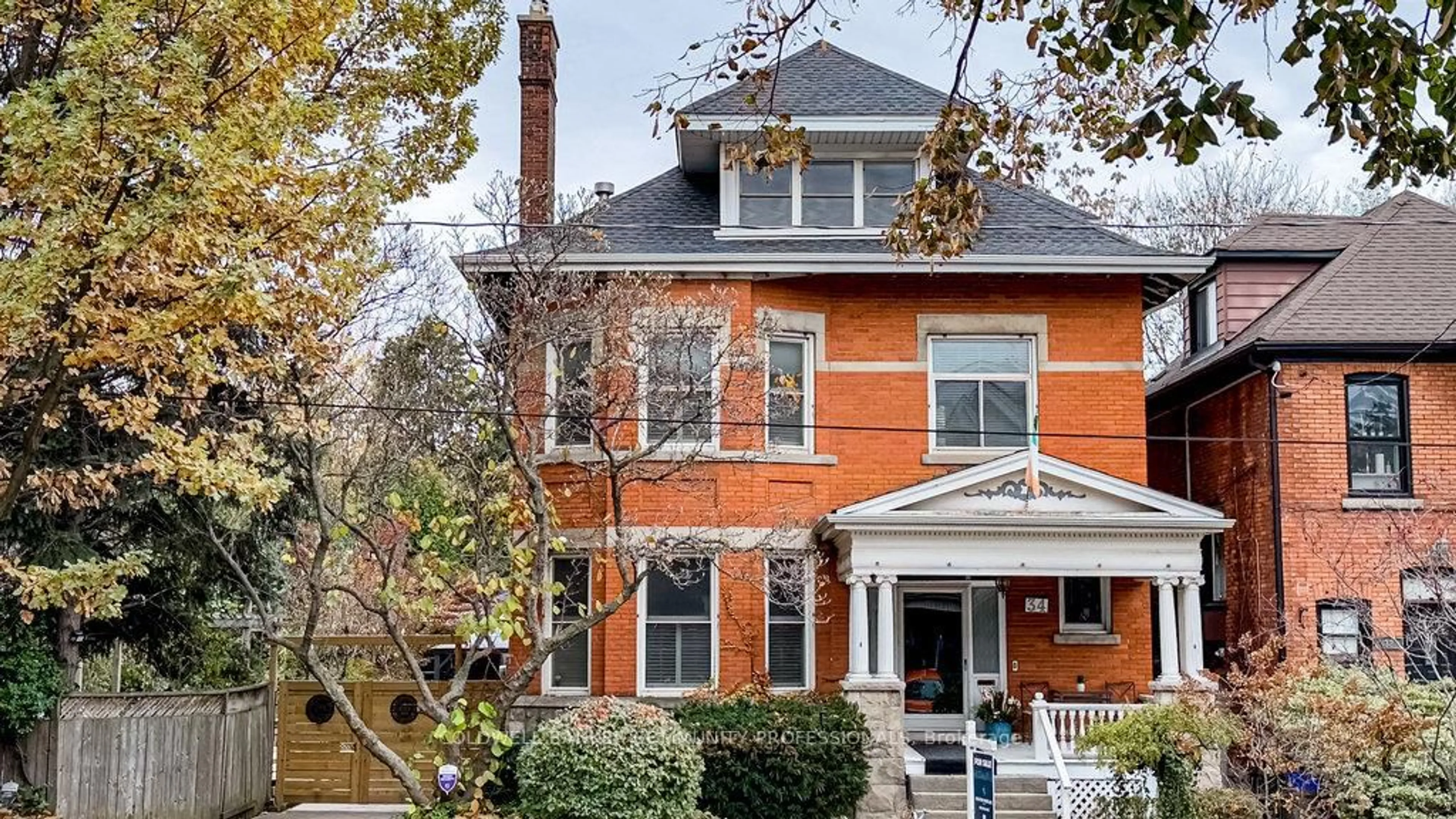 Home with brick exterior material, street for 34 Holton Ave, Hamilton Ontario L8M 2L2