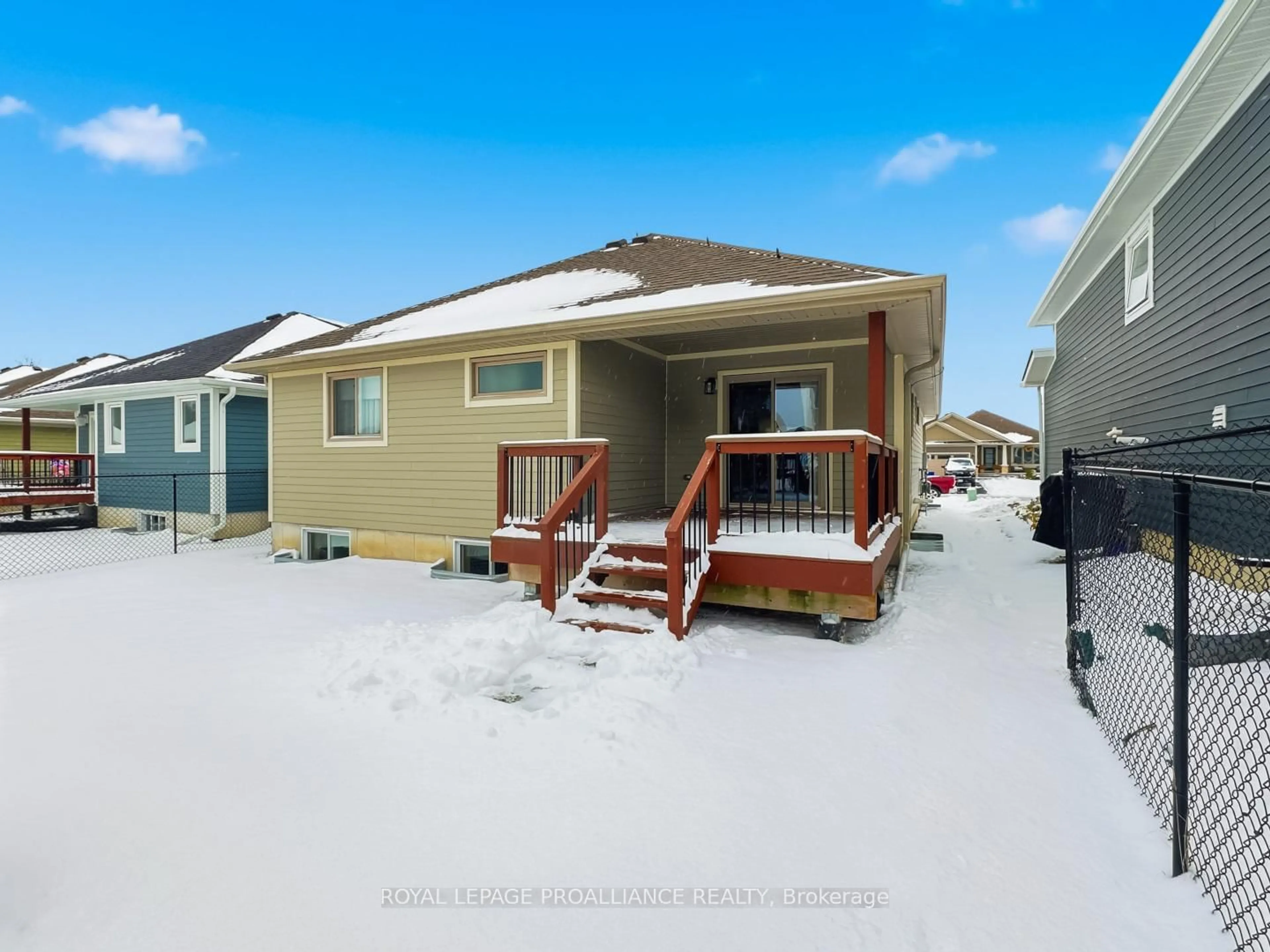 Home with vinyl exterior material, street for 8 Tessa Blvd, Belleville Ontario K8N 4Z5