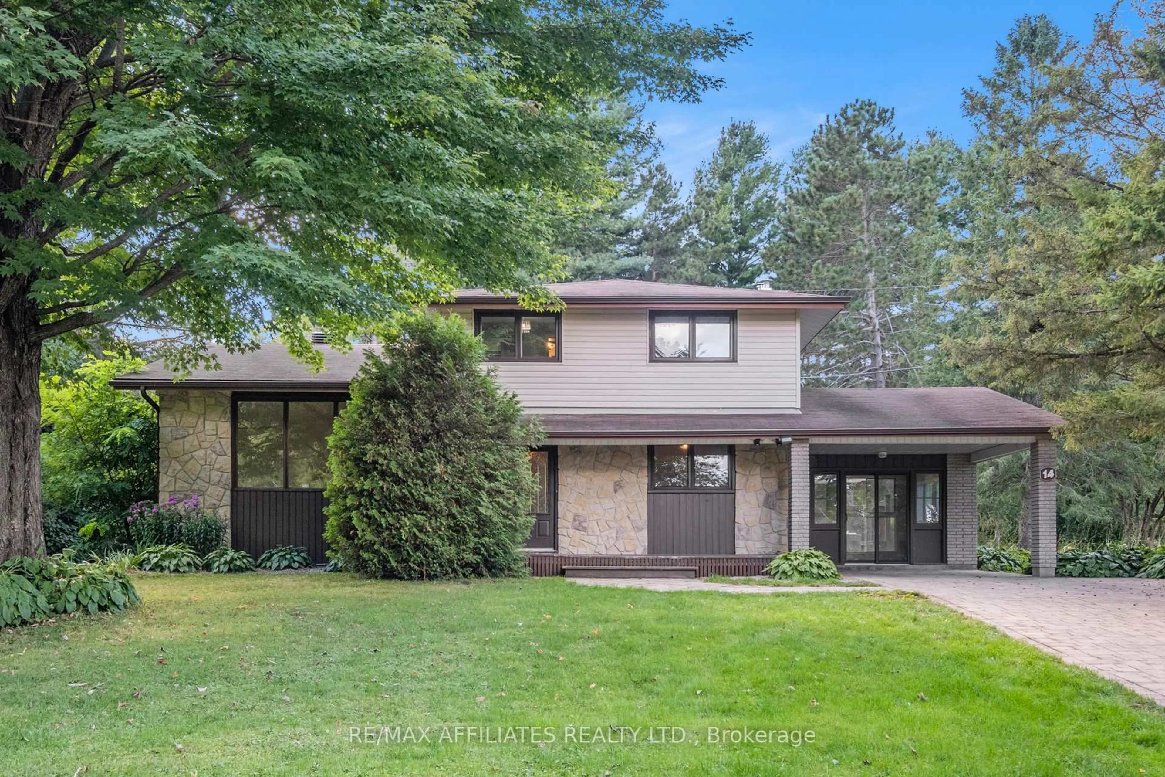 Home with brick exterior material, unknown for 14 Riviere Nation Rd, Casselman Ontario K0A 1M0