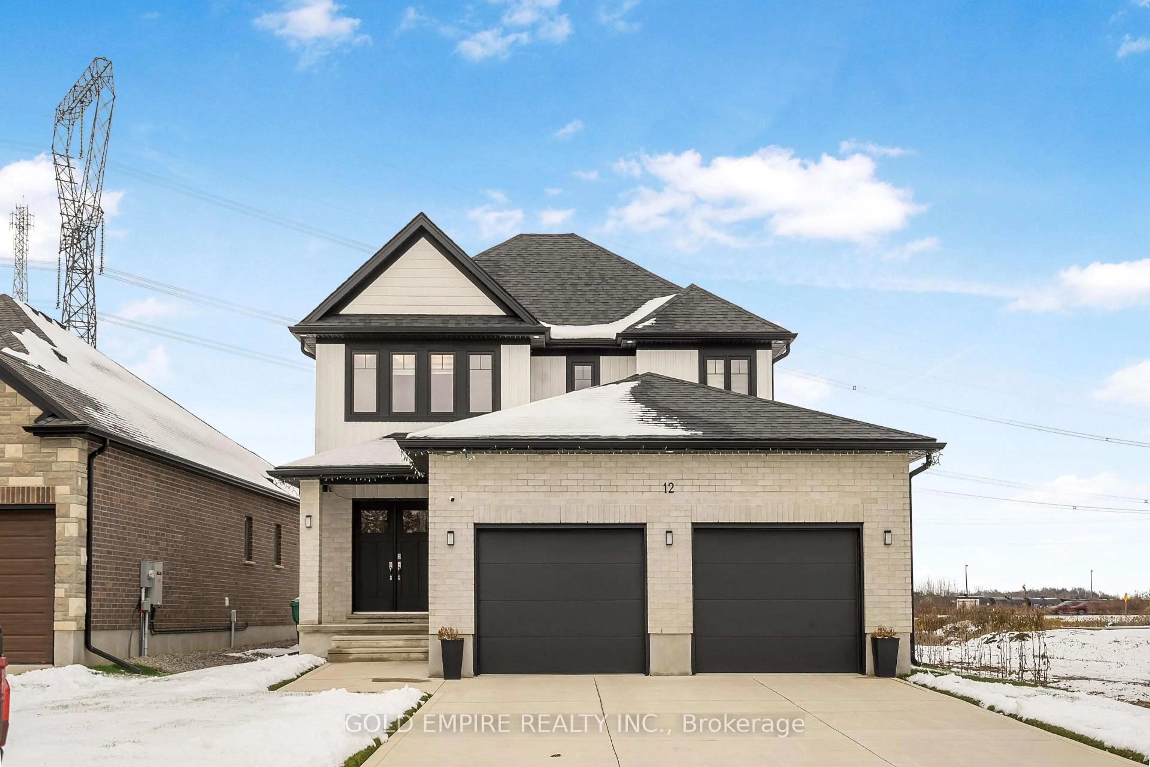 Home with brick exterior material, street for 12 REA Crt, Southwold Ontario N6L 1M1