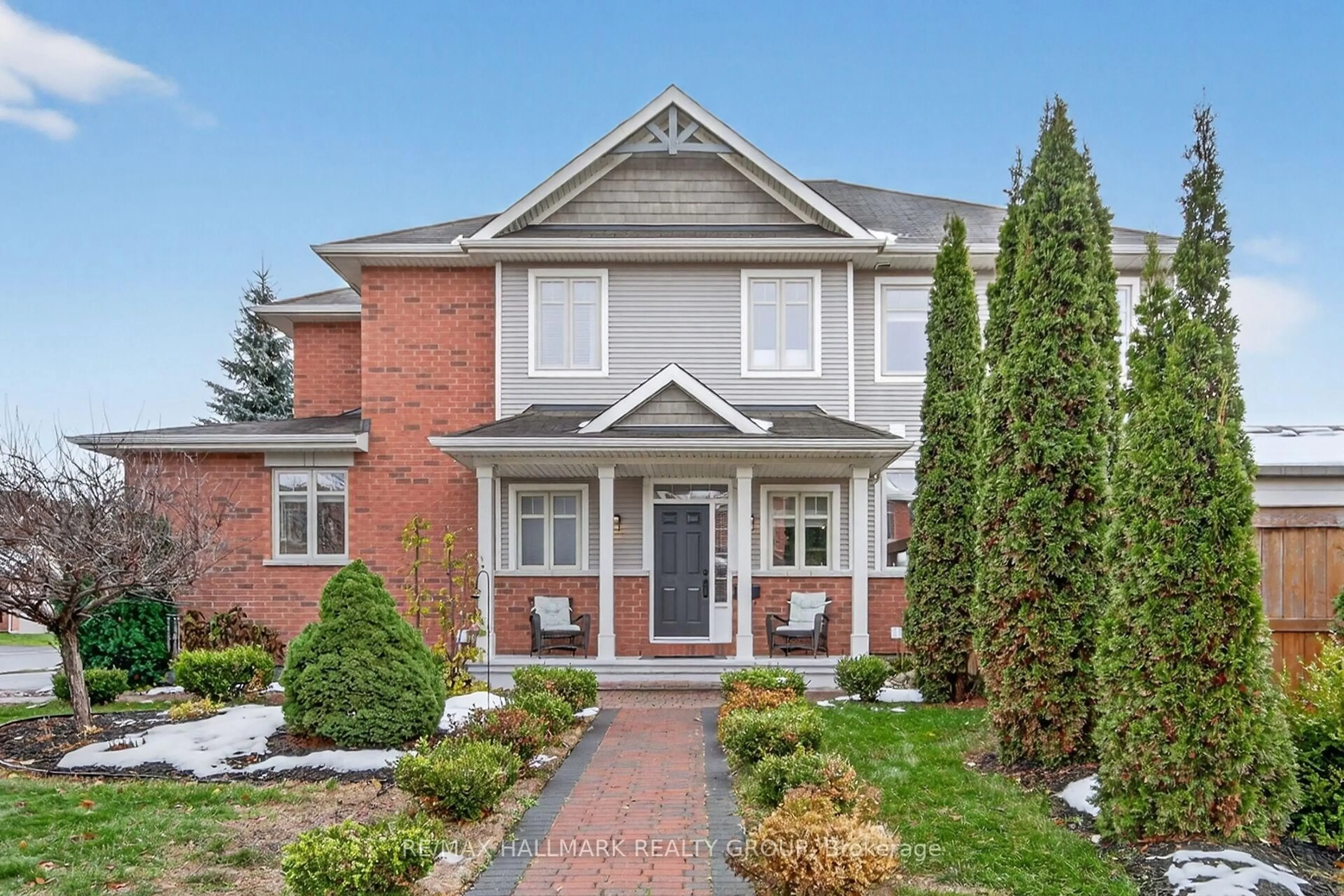 Home with brick exterior material, street for 668 Bowercrest Cres, Ottawa Ontario K1V 2M2