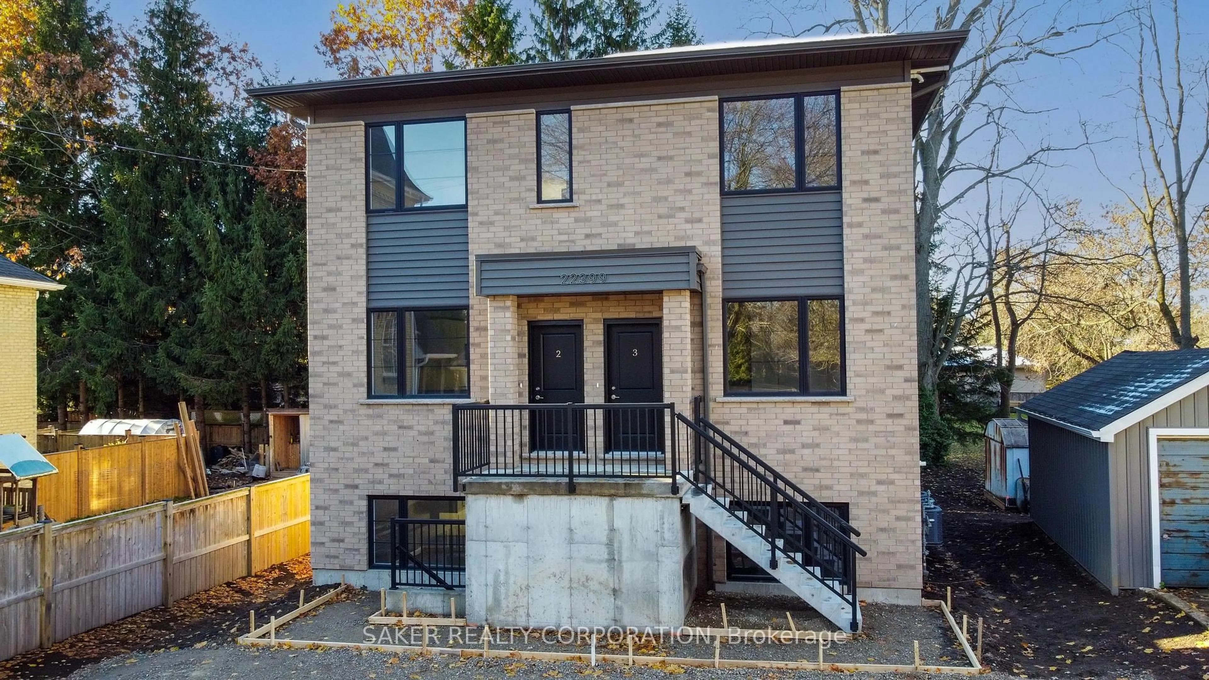 Home with brick exterior material, street for 22399 Adelaide Rd, Strathroy-Caradoc Ontario N0L 1W0