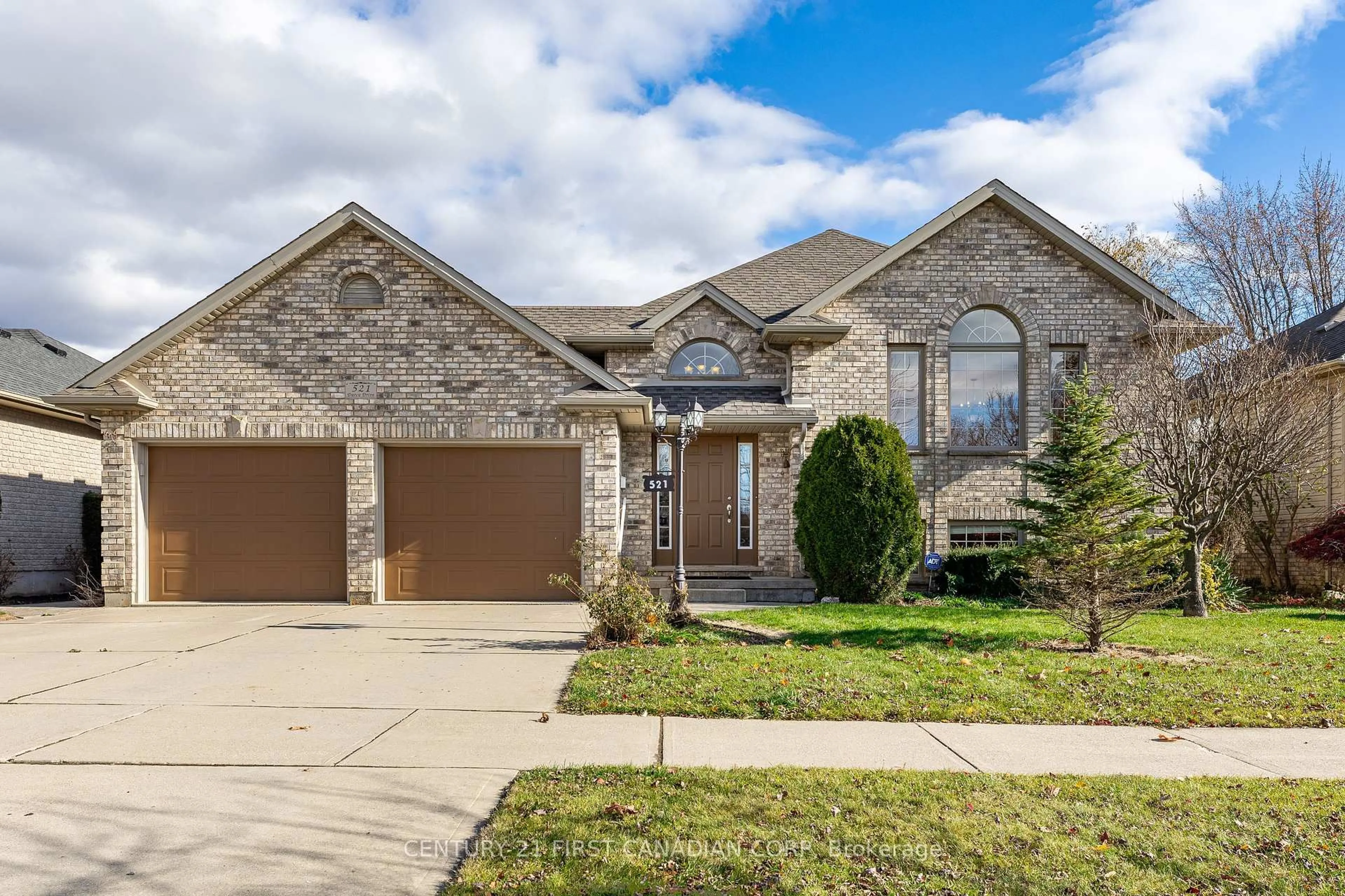 Home with brick exterior material, street for 521 Darcy Dr, Strathroy-Caradoc Ontario N7G 4L1