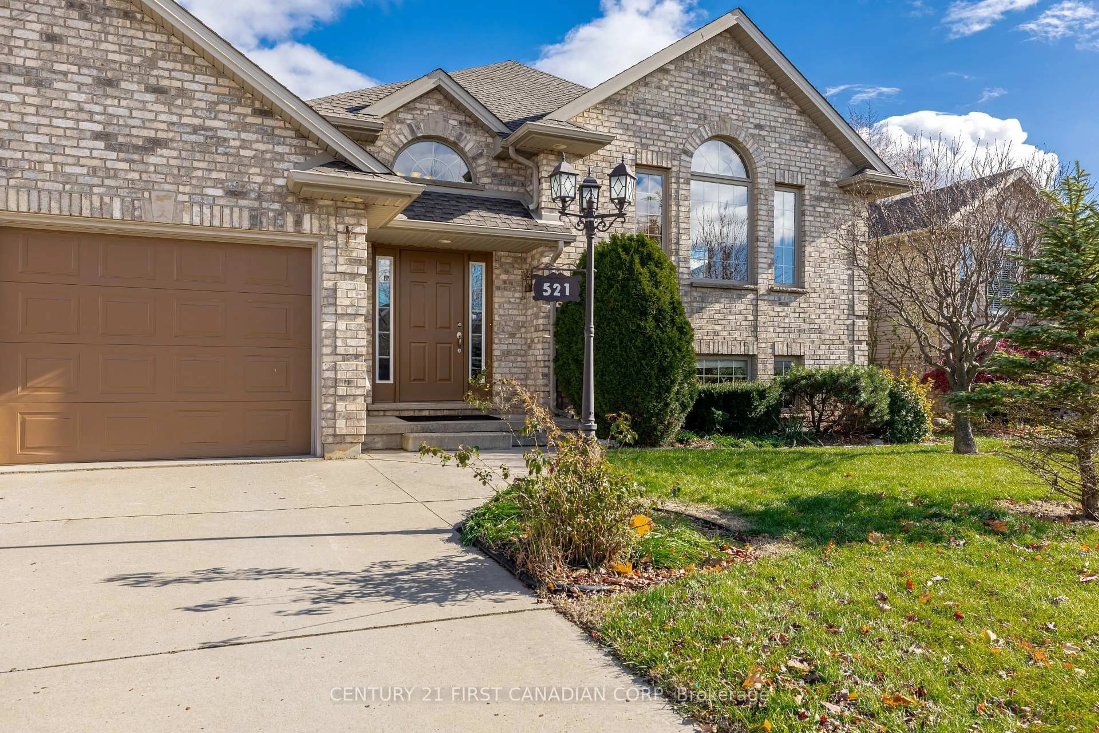 Home with brick exterior material, street for 521 Darcy Dr, Strathroy-Caradoc Ontario N7G 4L1