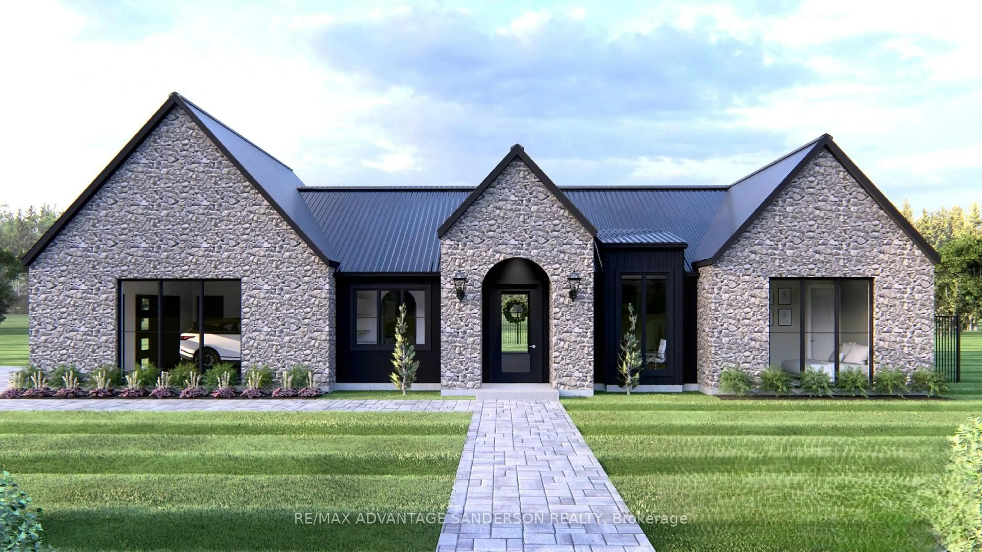 Home with brick exterior material, unknown for 14214 Thirteen Mile Rd, Middlesex Centre Ontario N0M 1P0