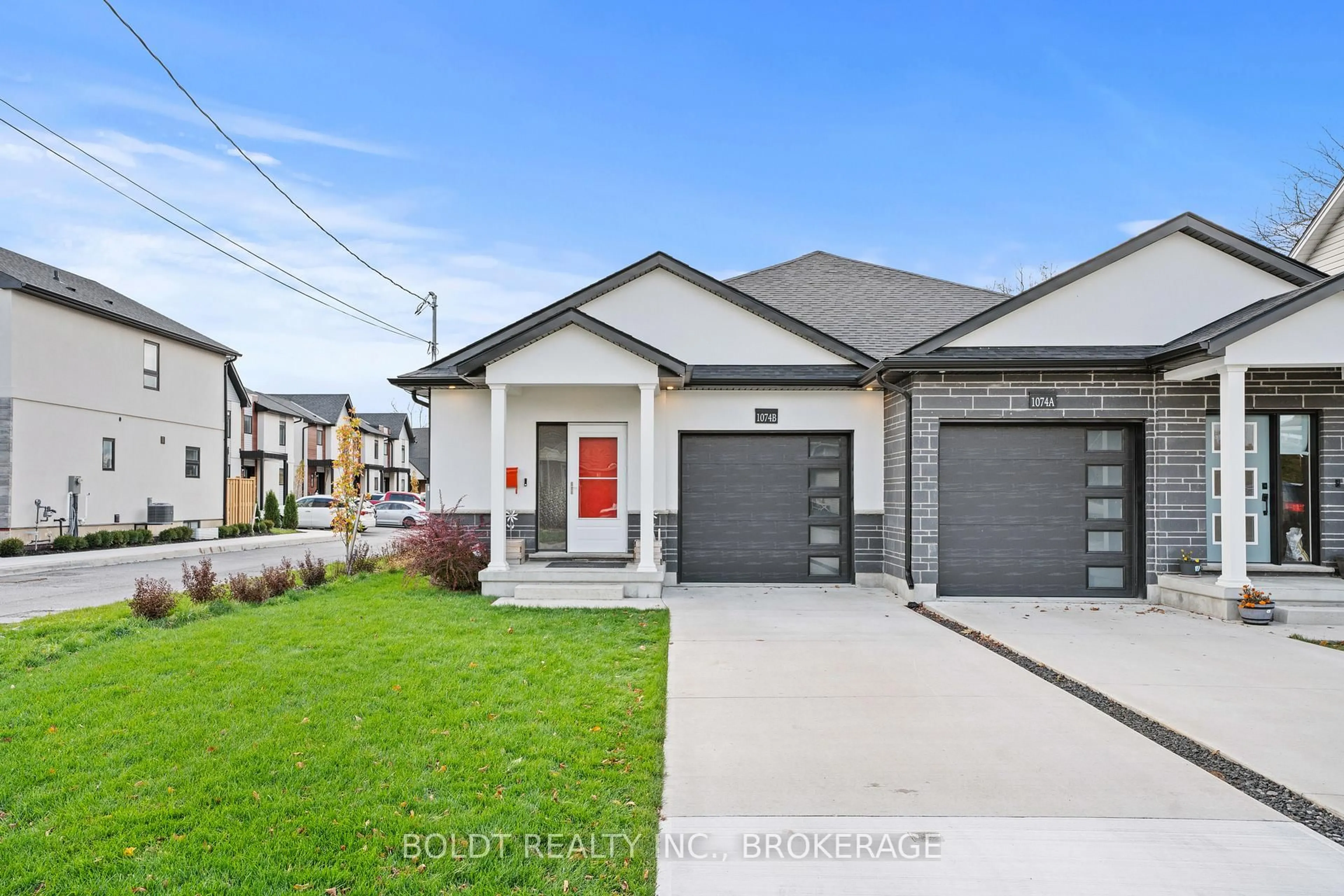 Home with brick exterior material, street for 1074B Vansickle Rd, St. Catharines Ontario L2S 2X3