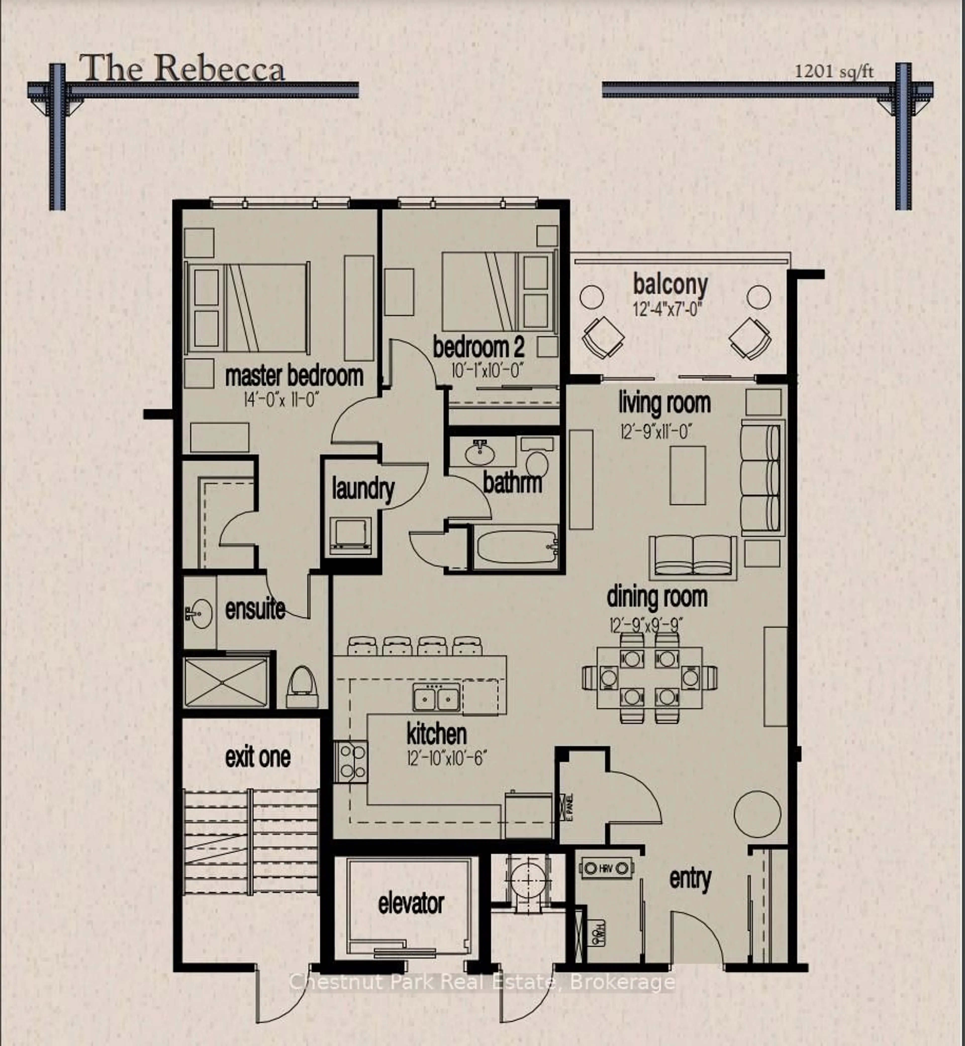 Floor plan for 200 Anglo St #301, Bracebridge Ontario P1L 1G4