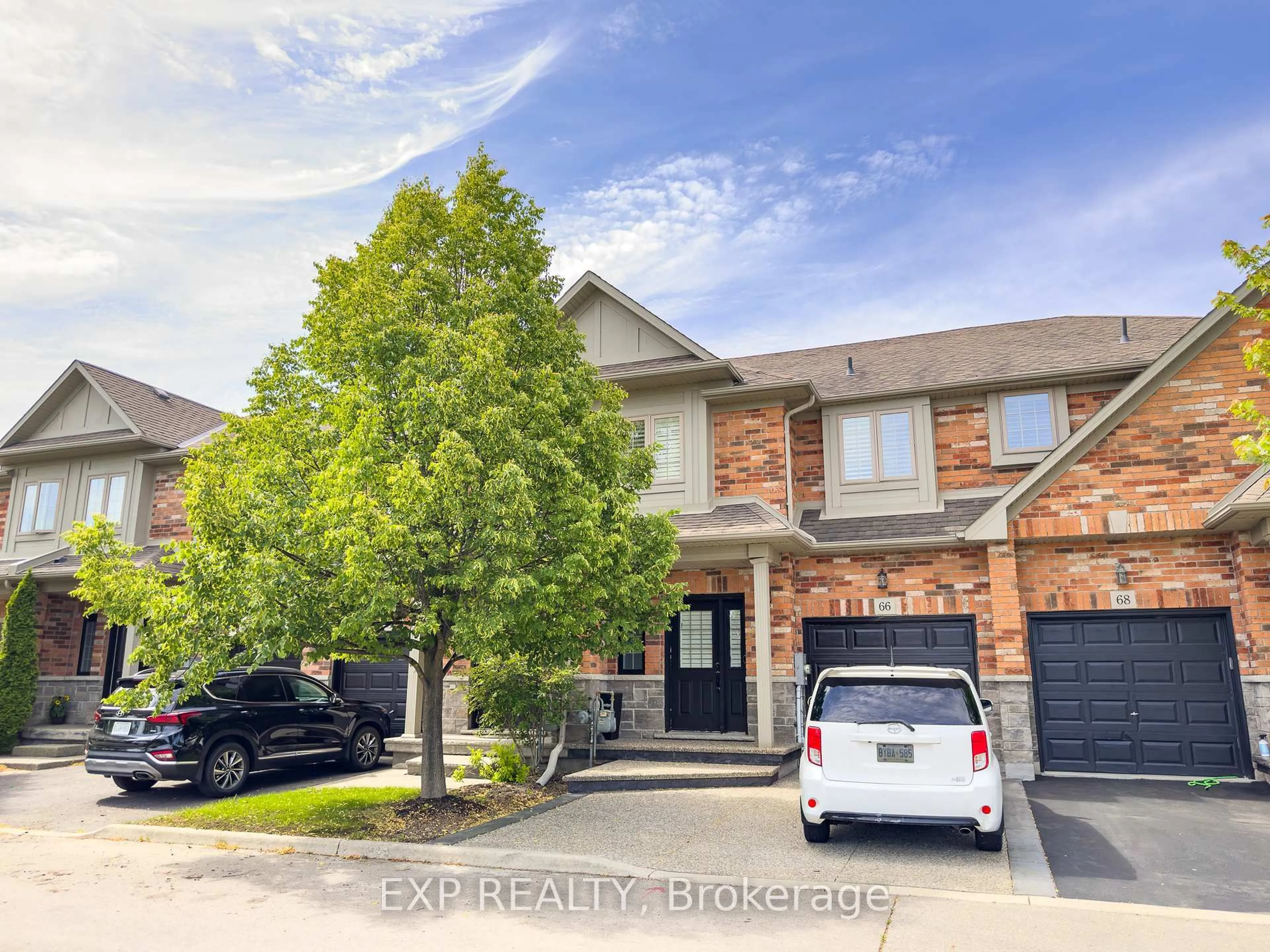 A pic from outside/outdoor area/front of a property/back of a property/a pic from drone, street for 66 Fall Fair Way, Hamilton Ontario L0R 1C0