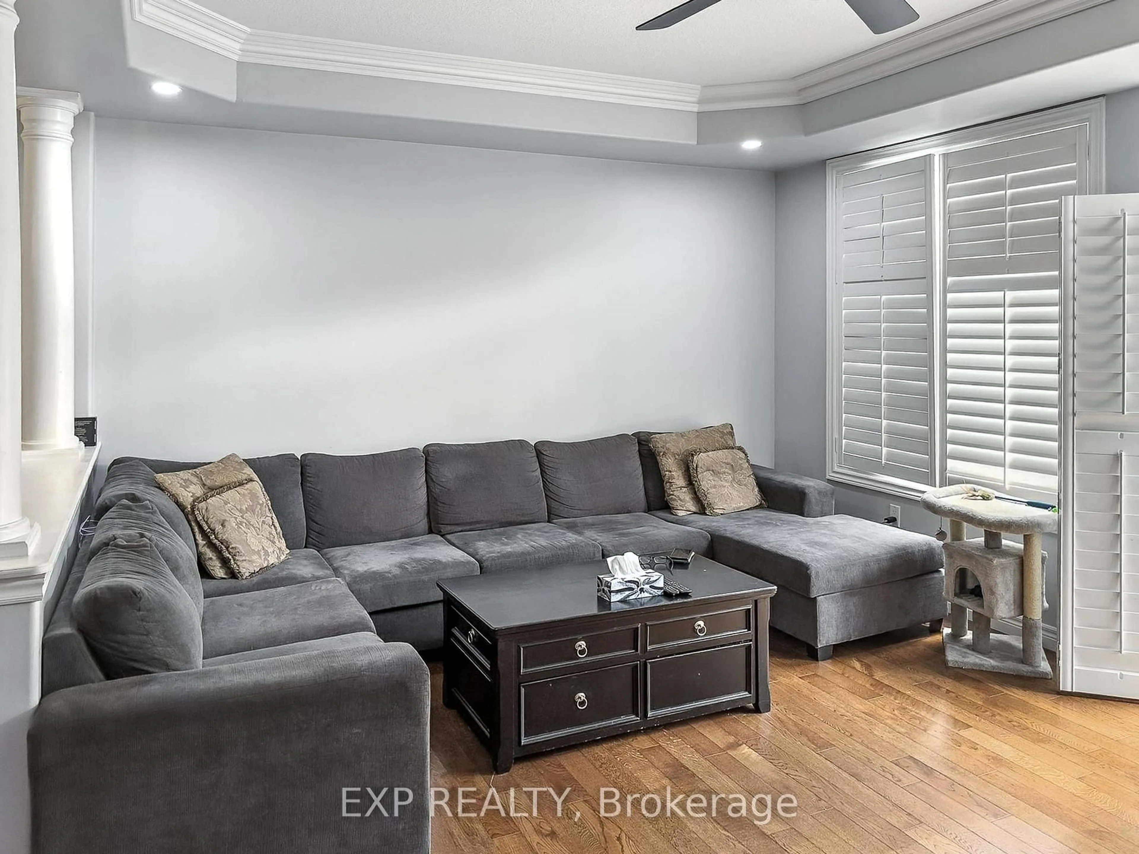 Living room with furniture, unknown for 66 Fall Fair Way, Hamilton Ontario L0R 1C0