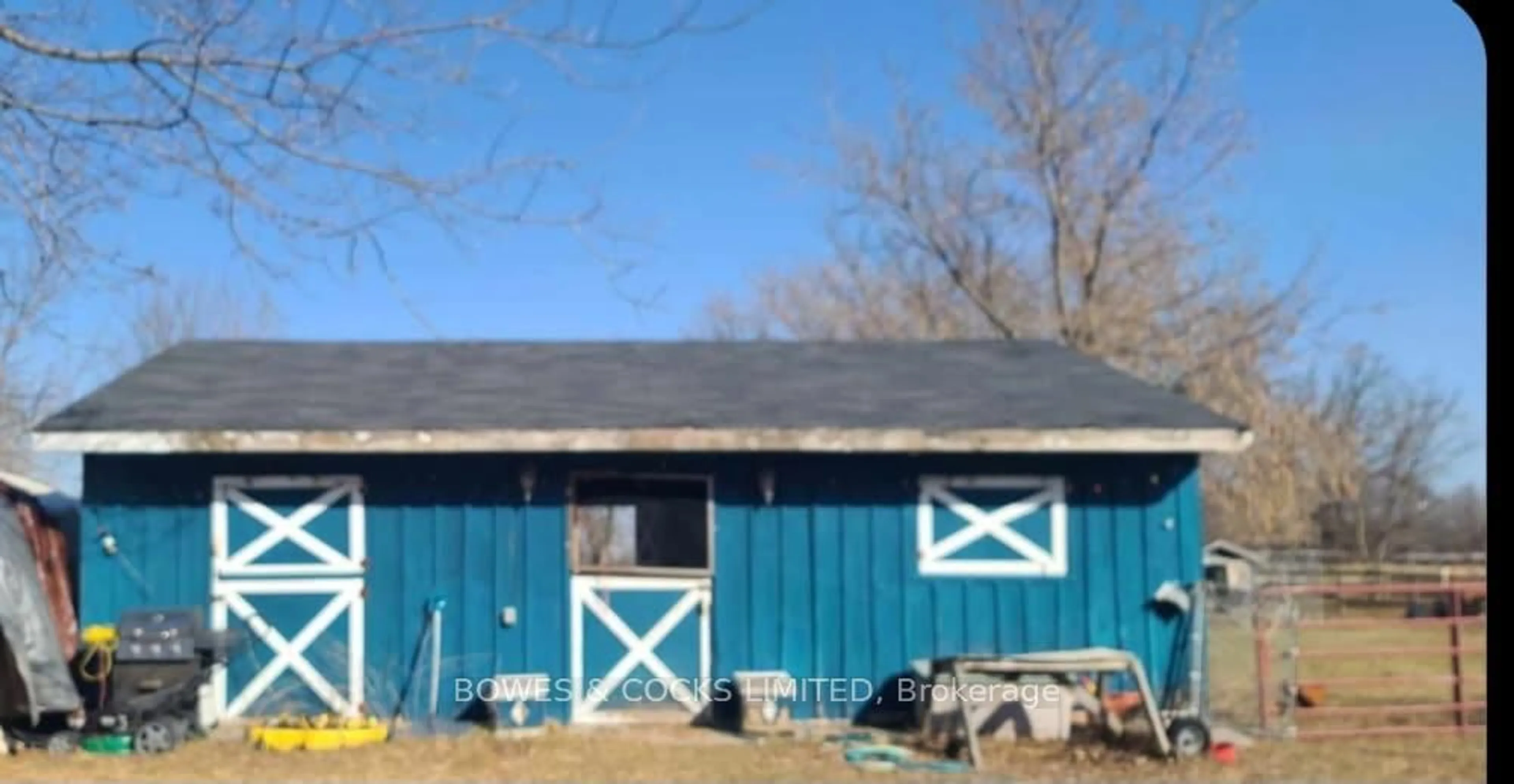 Shed for 2551 Highway 7, Kawartha Lakes Ontario K9V 4R5