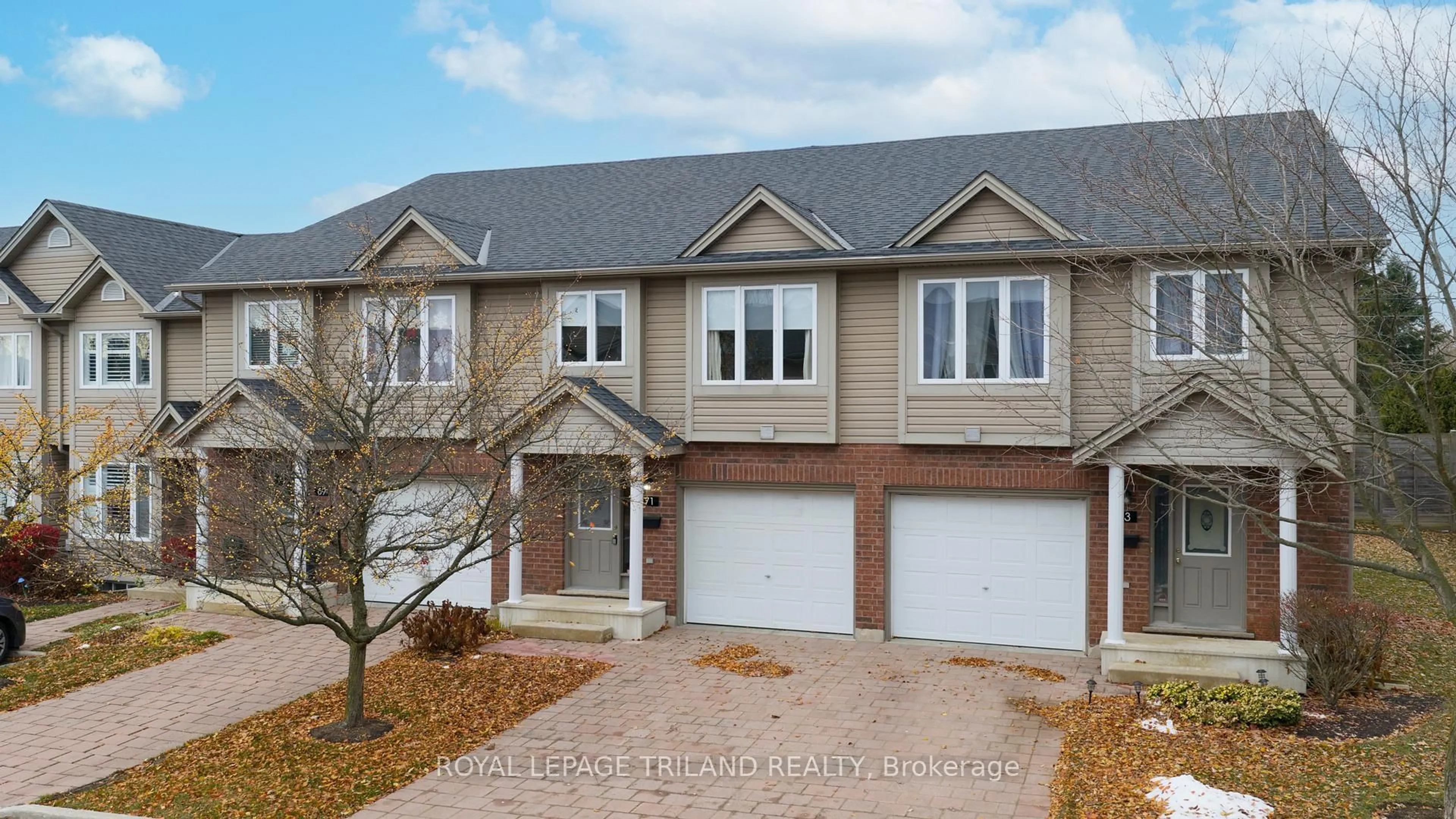 Home with brick exterior material, street for 1921 Father Dalton Ave #71, London North Ontario N5X 4S1