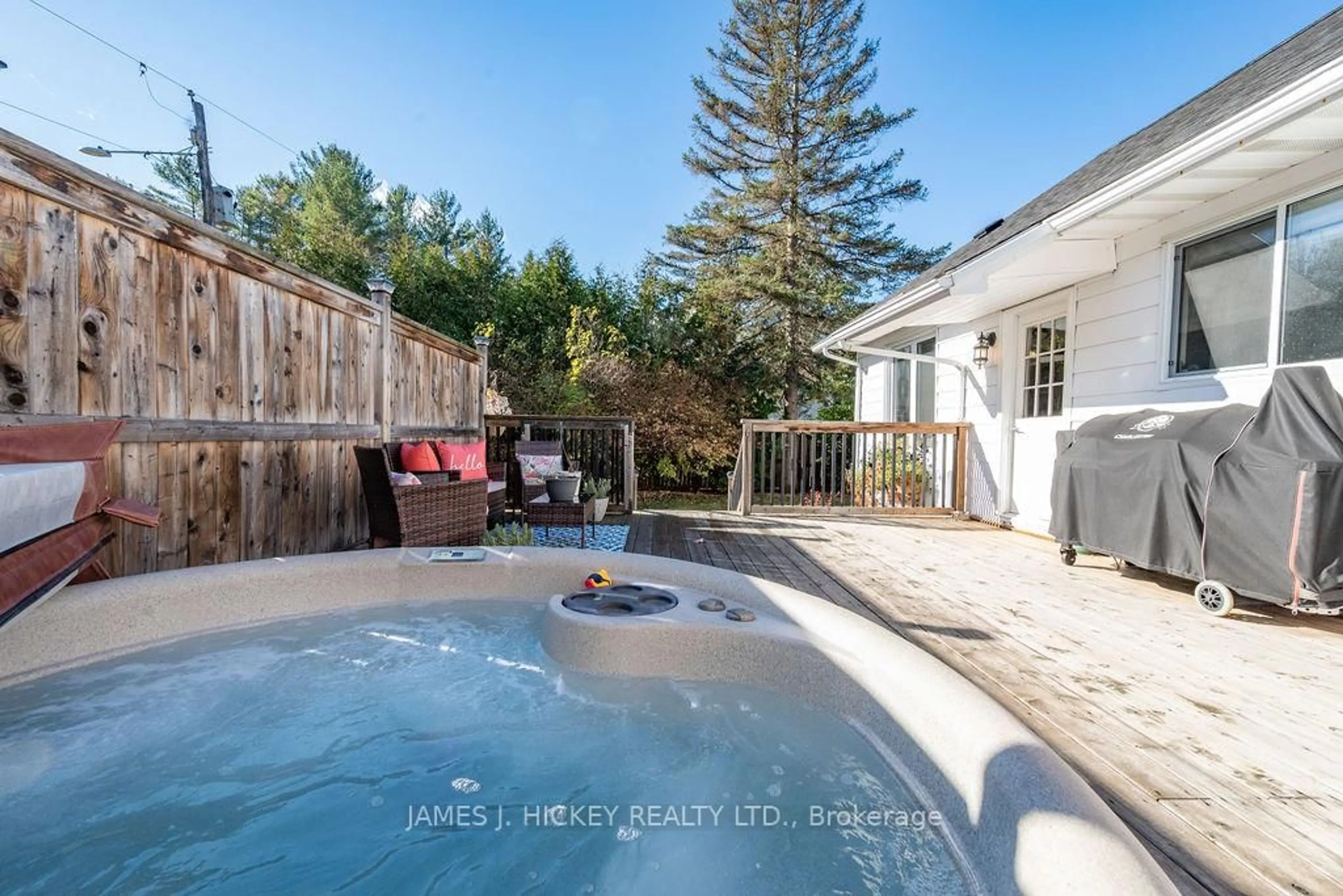 Patio, water/lake/river/ocean view for 143 Boundary Rd, Deep River Ontario K0J 1P0