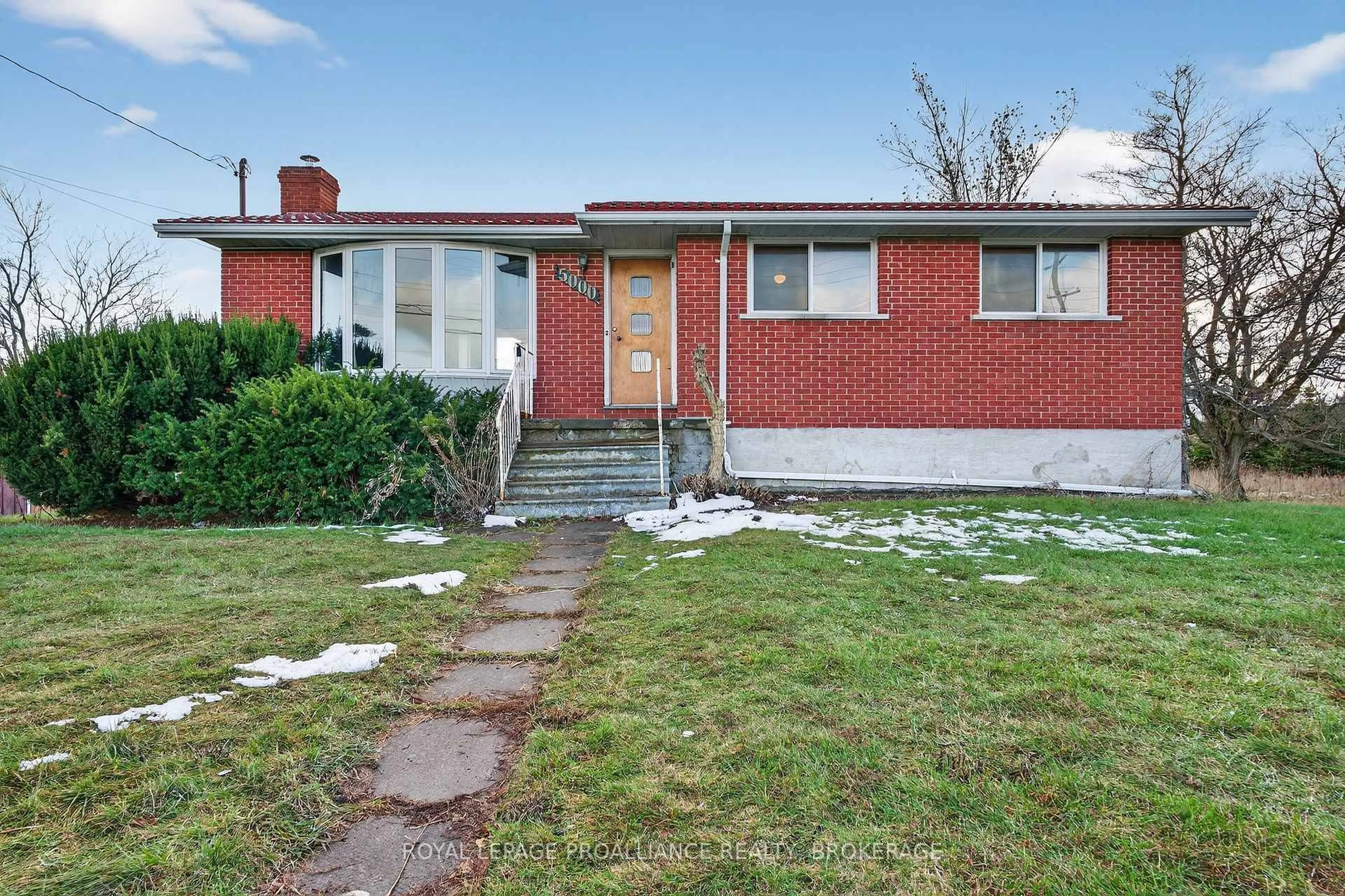 Home with brick exterior material, street for 5000 County Road 2, Bissett Creek Ontario K0H 2H0