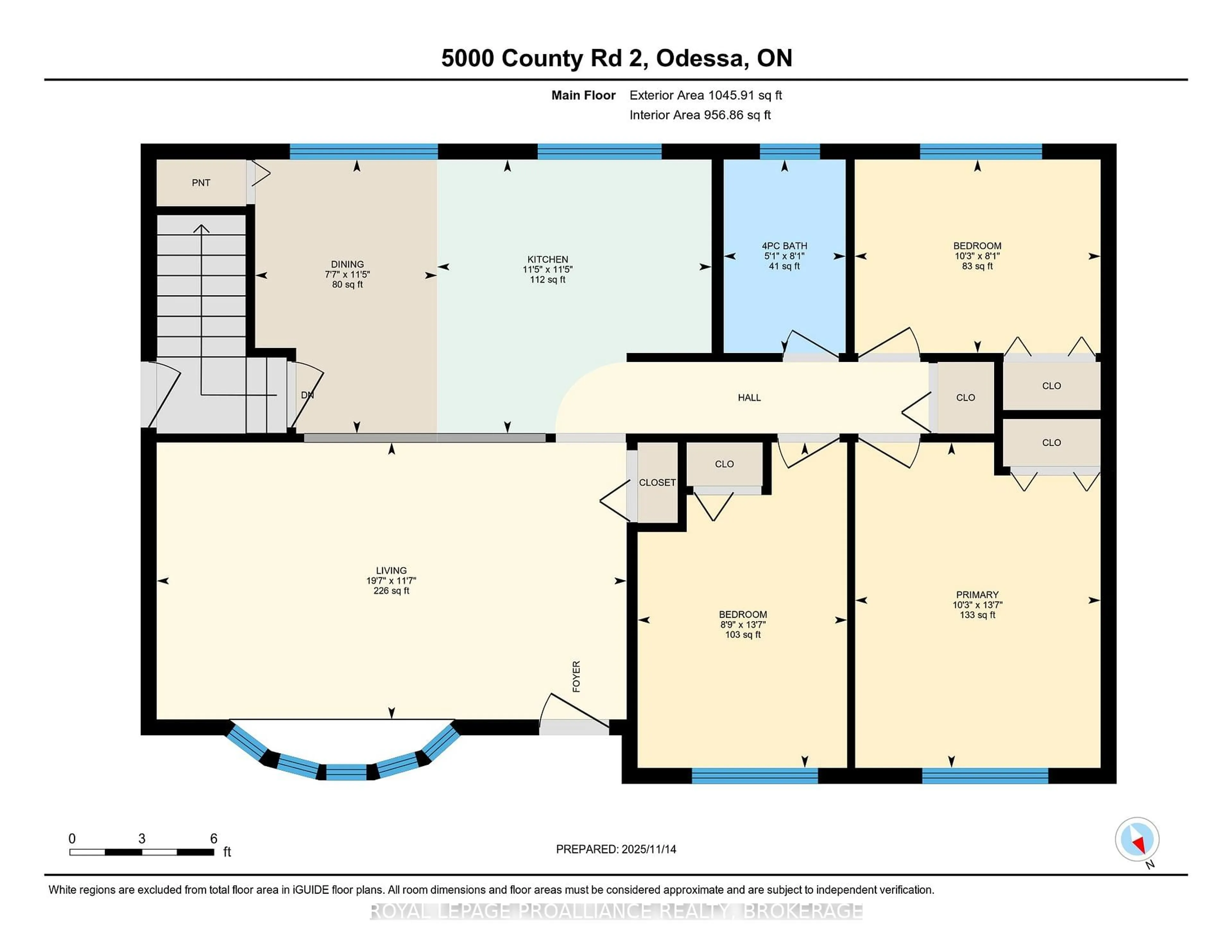 Floor plan for 5000 County Road 2, Bissett Creek Ontario K0H 2H0