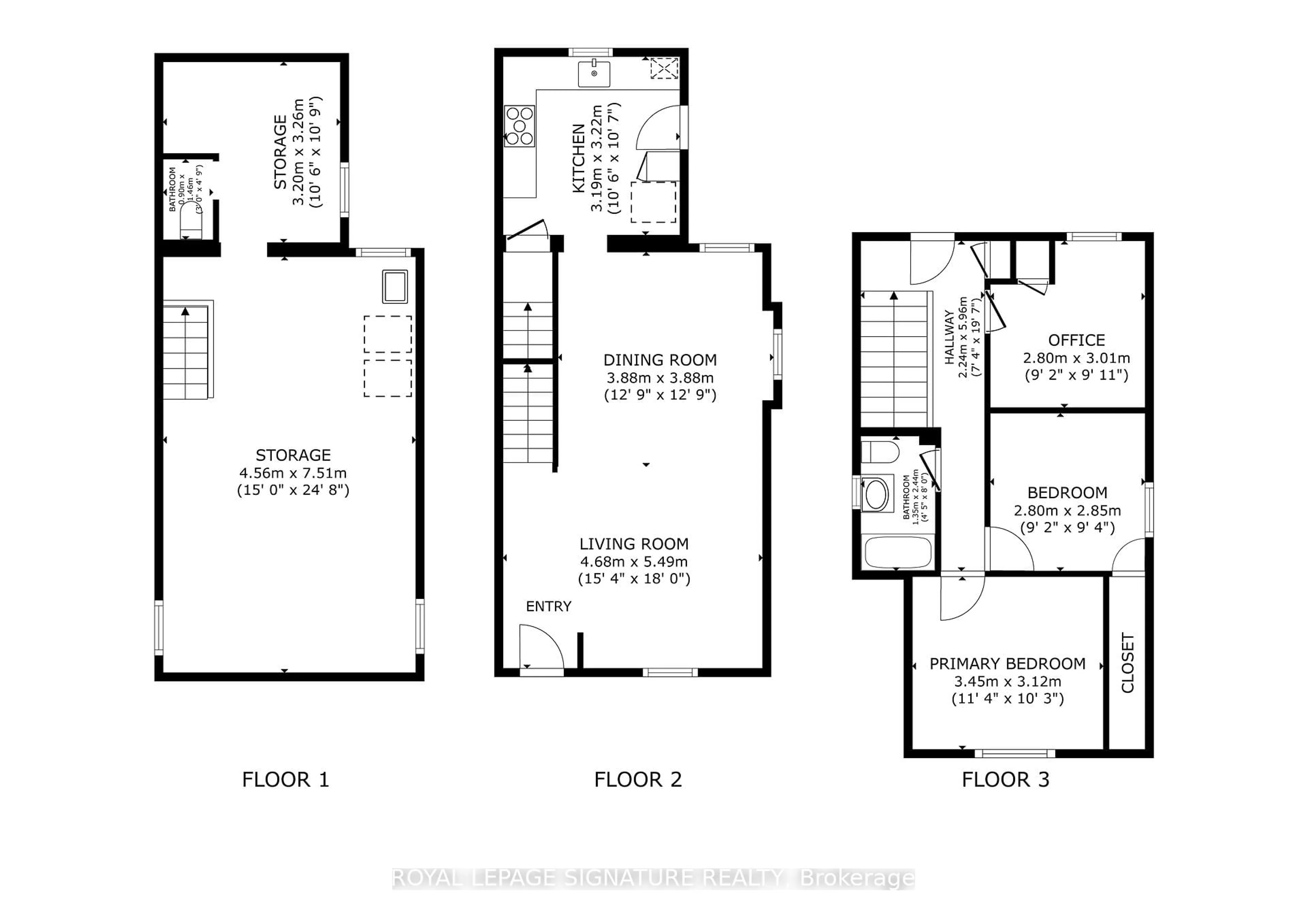Floor plan for 110 Kensington Ave, Hamilton Ontario L8M 3H3