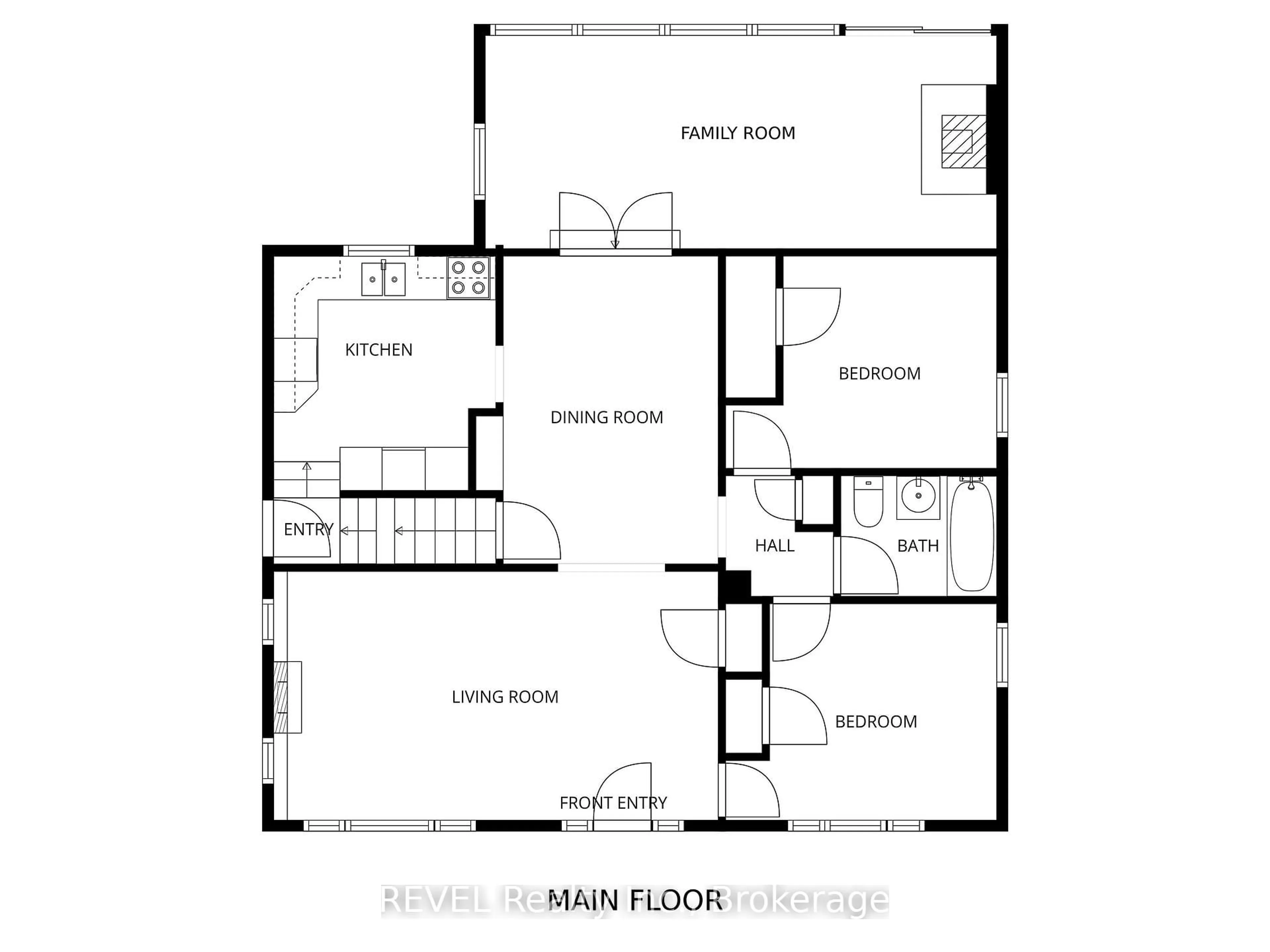 Floor plan for 6263 Dawlish Ave, Niagara Falls Ontario L2G 4J7