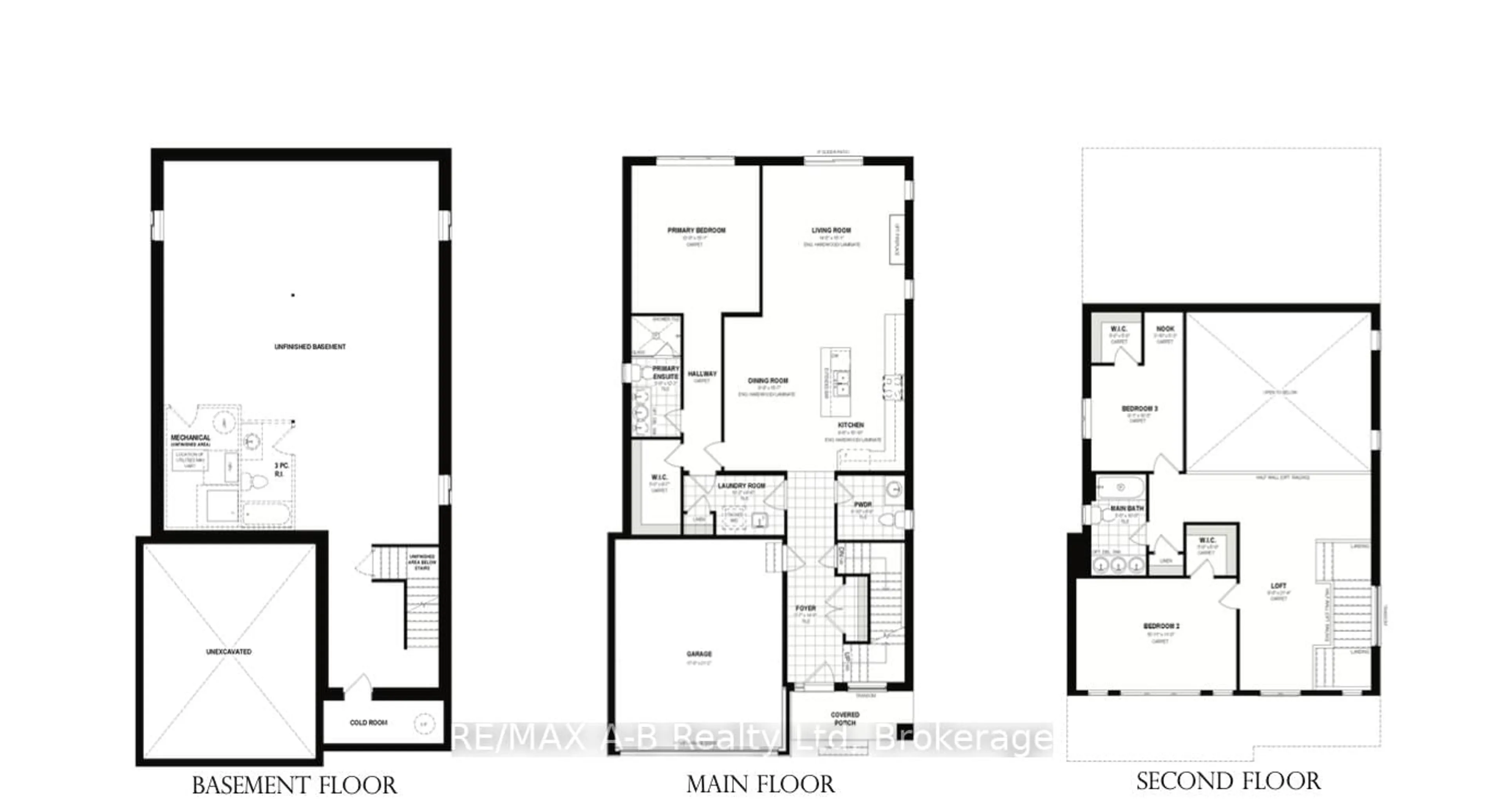 Floor plan for Lot 39 108 Dempsey Dr, Stratford Ontario N5A 0K5