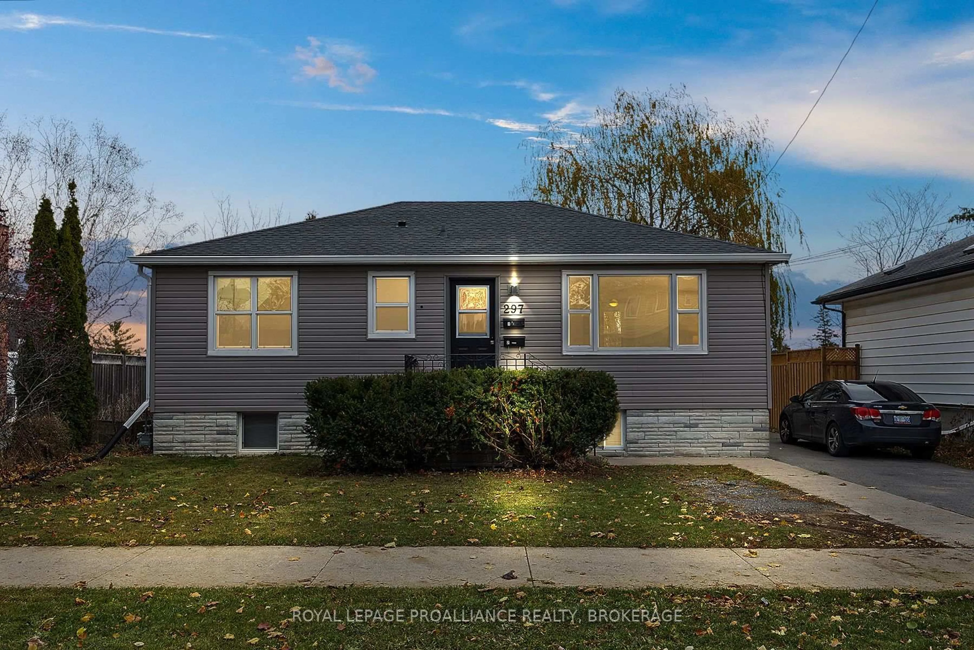 Home with vinyl exterior material, street for 297 Kingscourt Ave, Kingston Ontario K7K 4R2