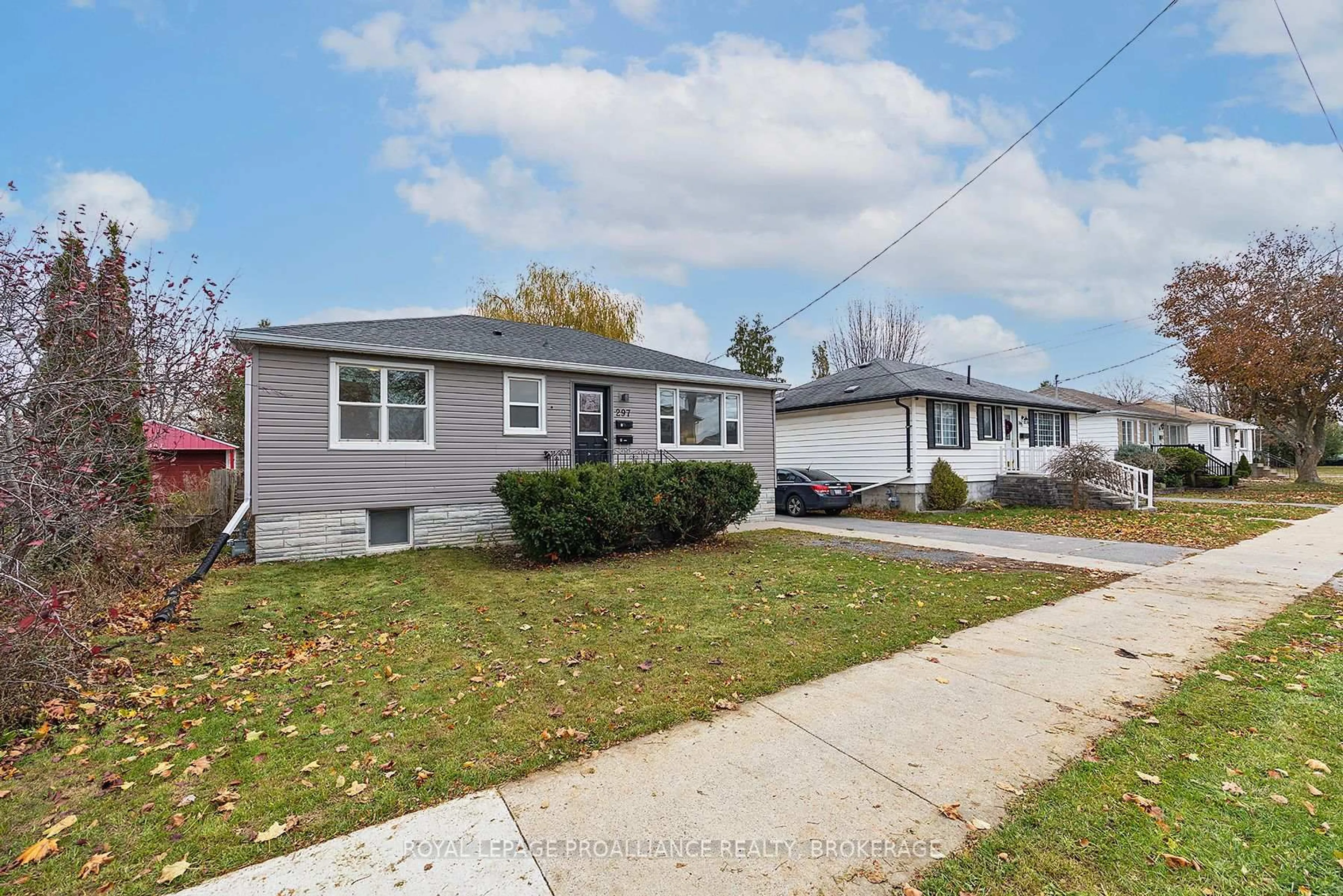 Home with vinyl exterior material, street for 297 Kingscourt Ave, Kingston Ontario K7K 4R2