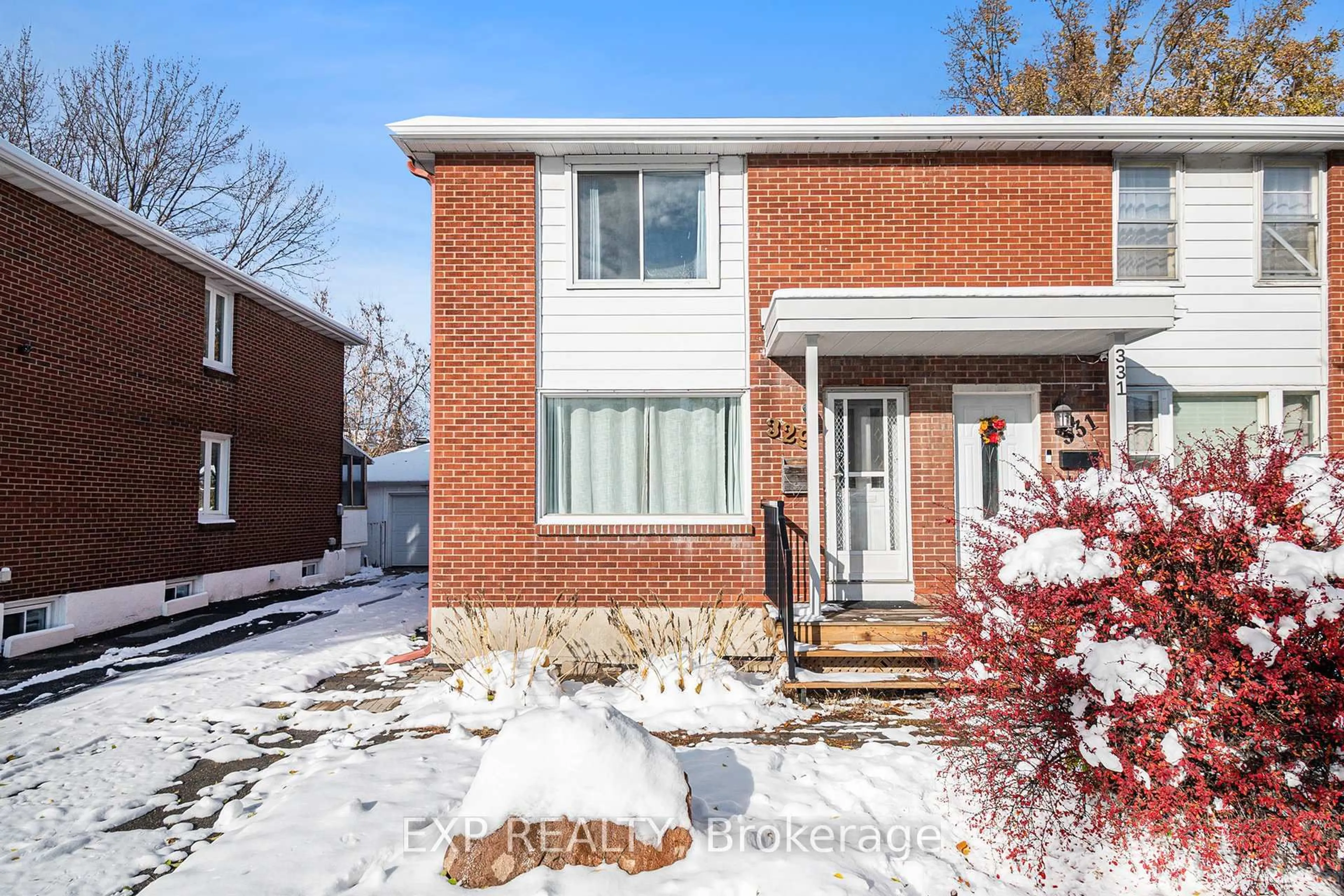 Home with brick exterior material, street for 329 DONALD St, Ottawa Ontario K1K 1M4
