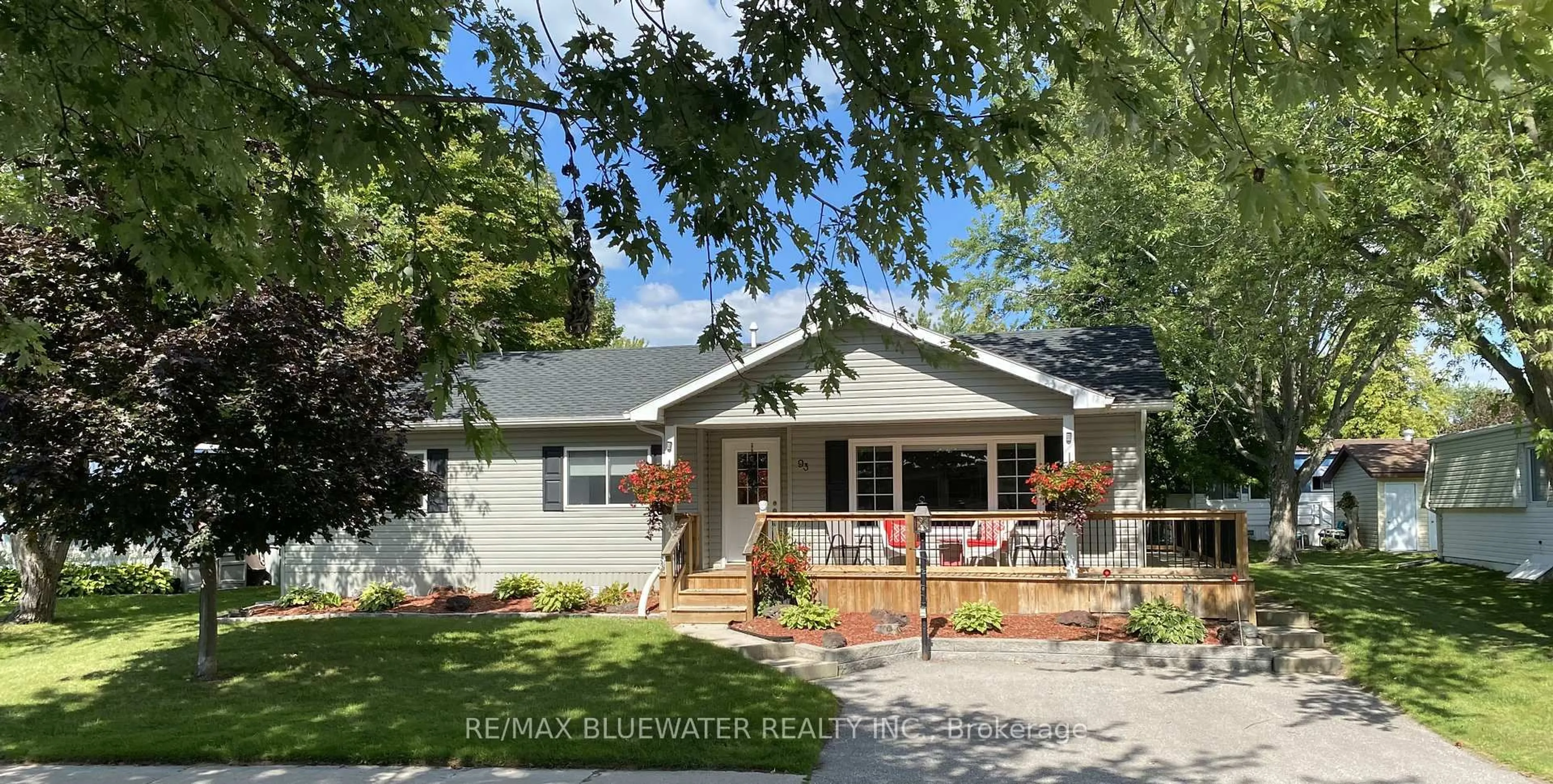 Home with vinyl exterior material, street for 93 Shannon Blvd, South Huron Ontario N0M 1T0