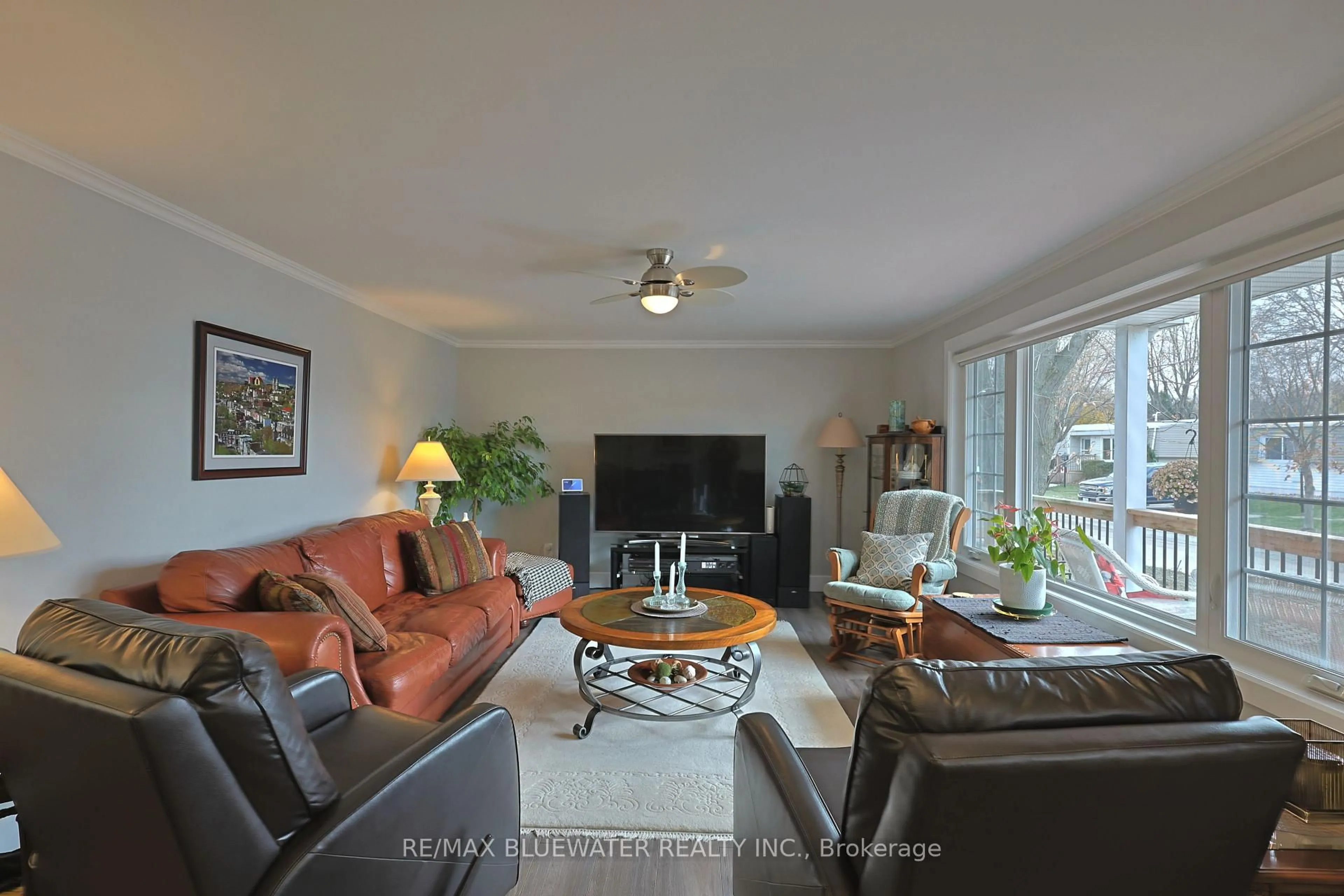 Living room with furniture, unknown for 93 Shannon Blvd, South Huron Ontario N0M 1T0