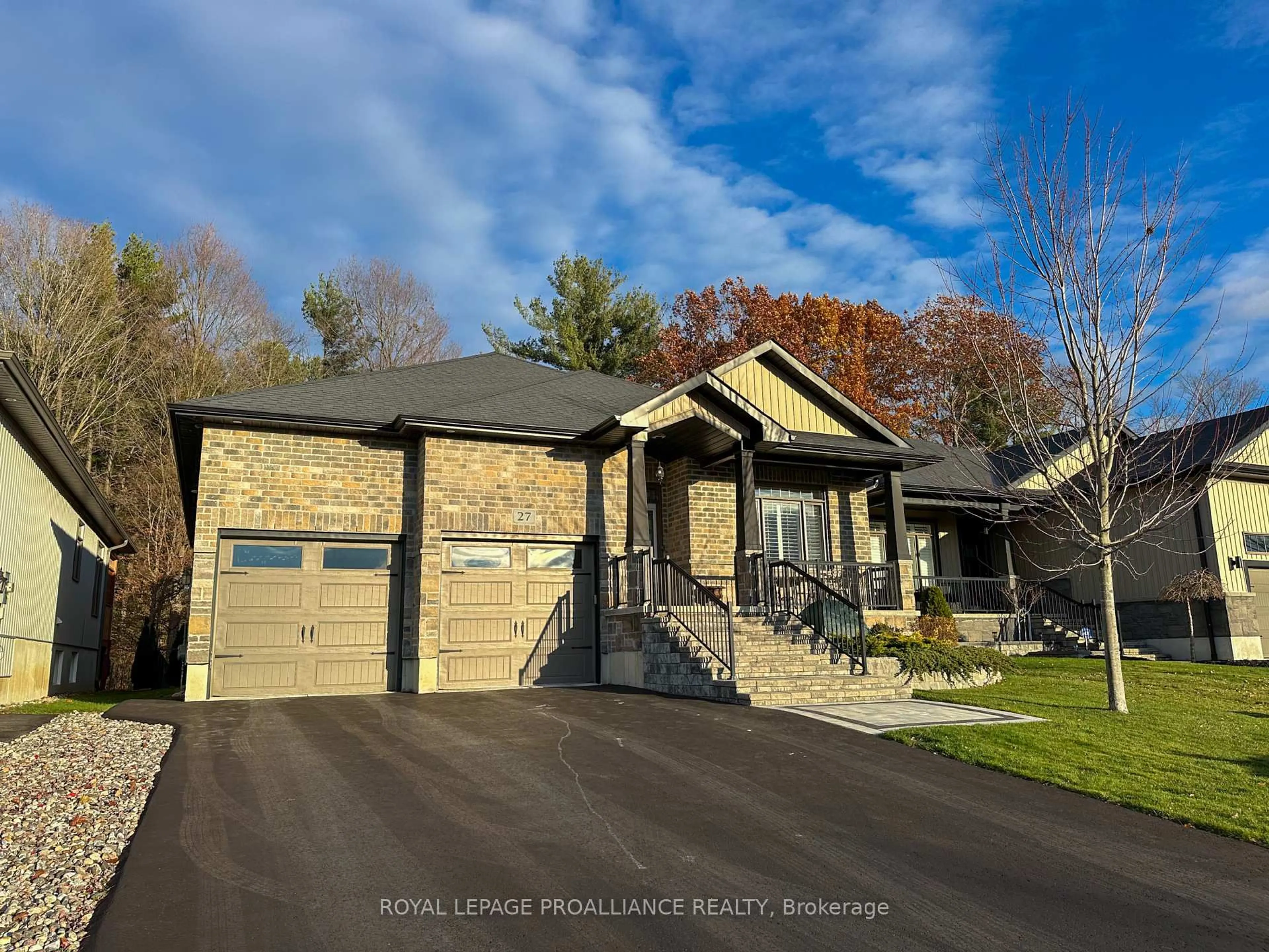 Home with brick exterior material, street for 27 Autumn Grve, Quinte West Ontario K8V 0G9