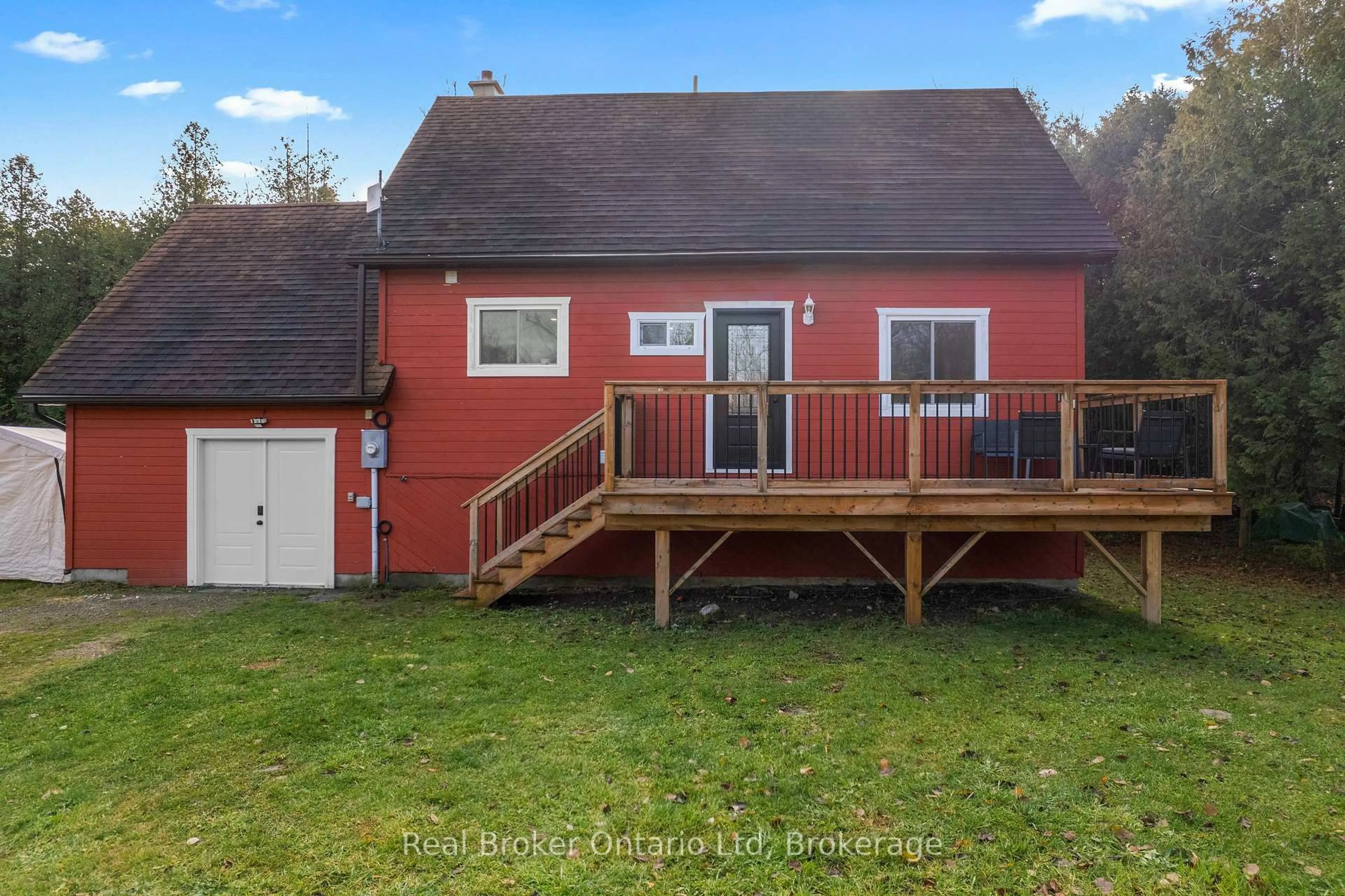 A pic from outside/outdoor area/front of a property/back of a property/a pic from drone, unknown for 362120 Concession 16, Georgian Bluffs Ontario N0H 1P0