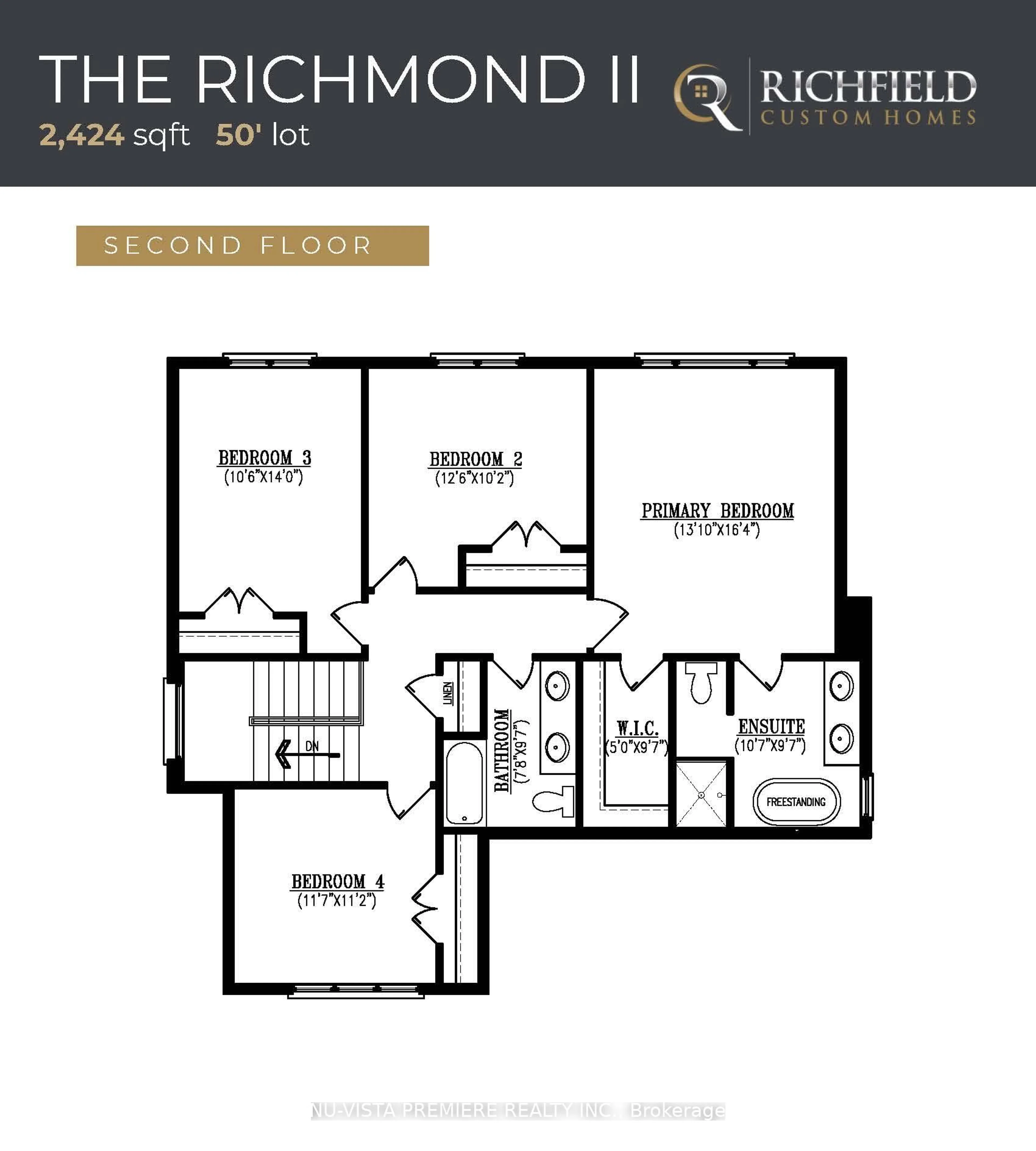 Floor plan for Lot 60 Harvest Lane, Thames Centre Ontario N0L 1G3