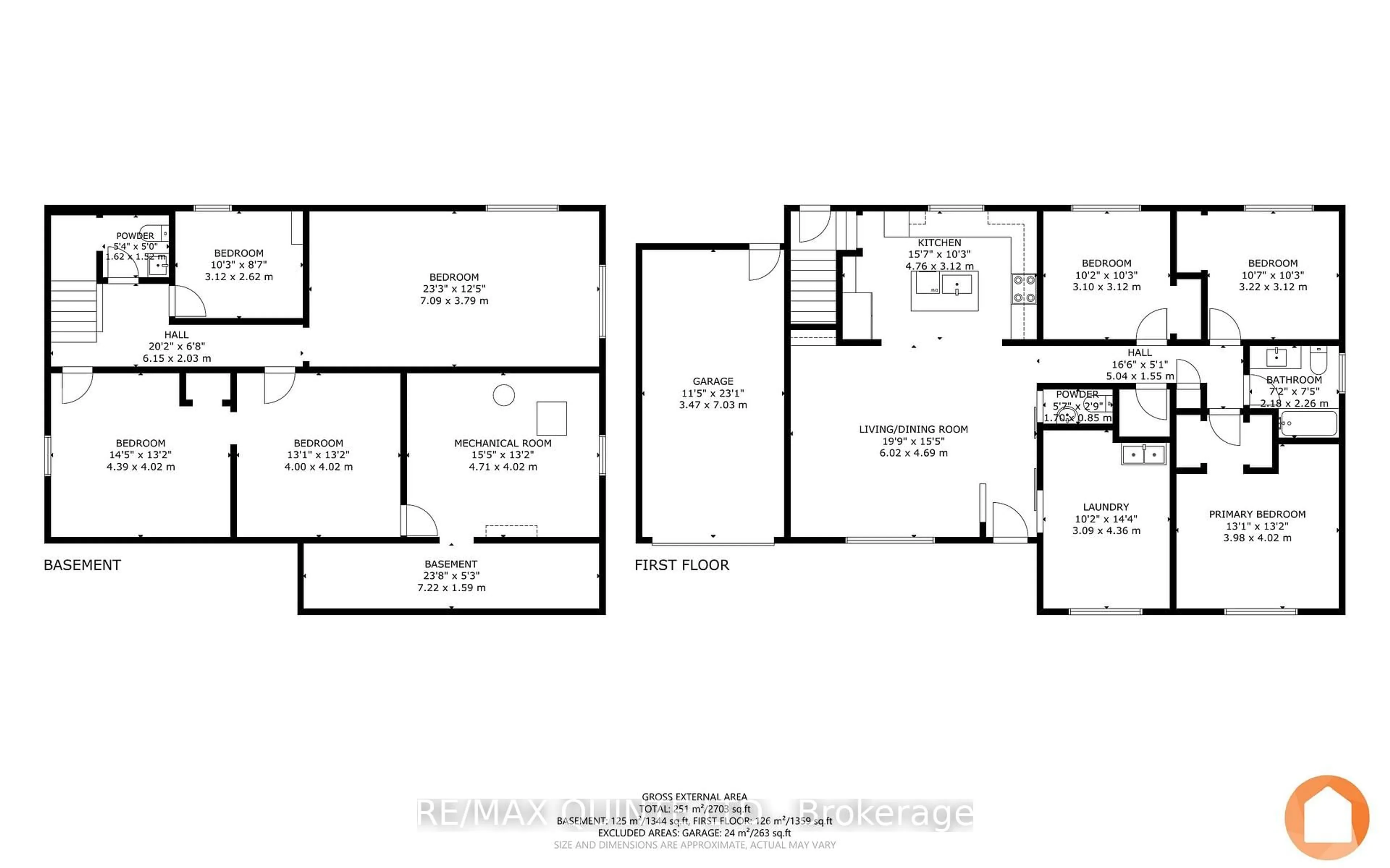 Floor plan for 236 McGill St, Quinte West Ontario K8V 3K6
