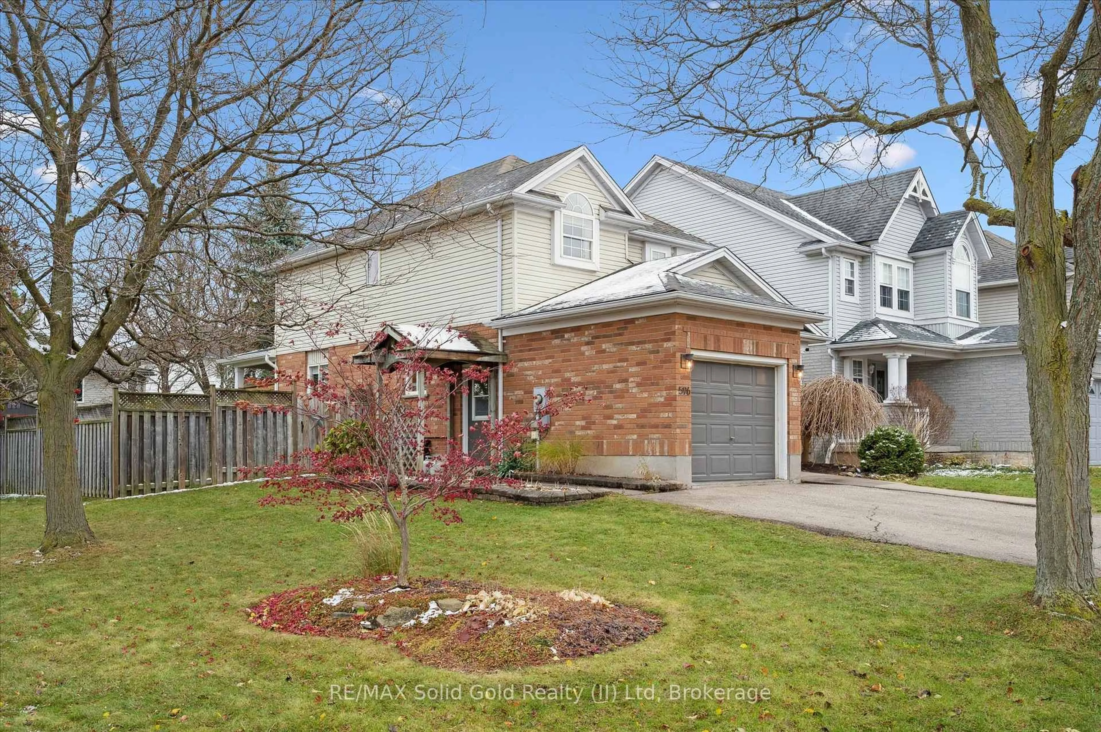 Home with brick exterior material, street for 596 Canso Pl, Waterloo Ontario N2K 3Z6