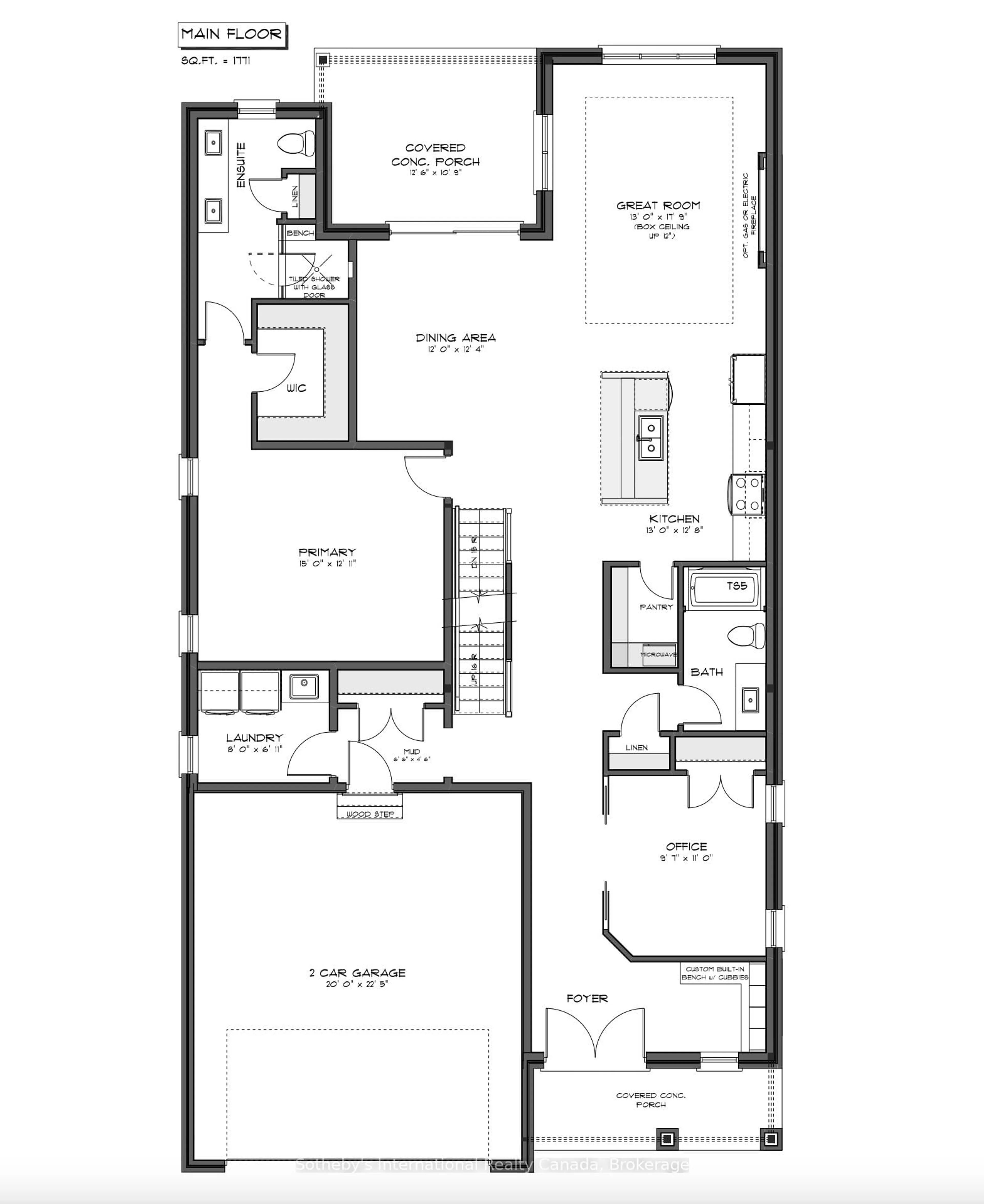 Floor plan for 77 Cedar St, Brant Ontario N3L 4G1