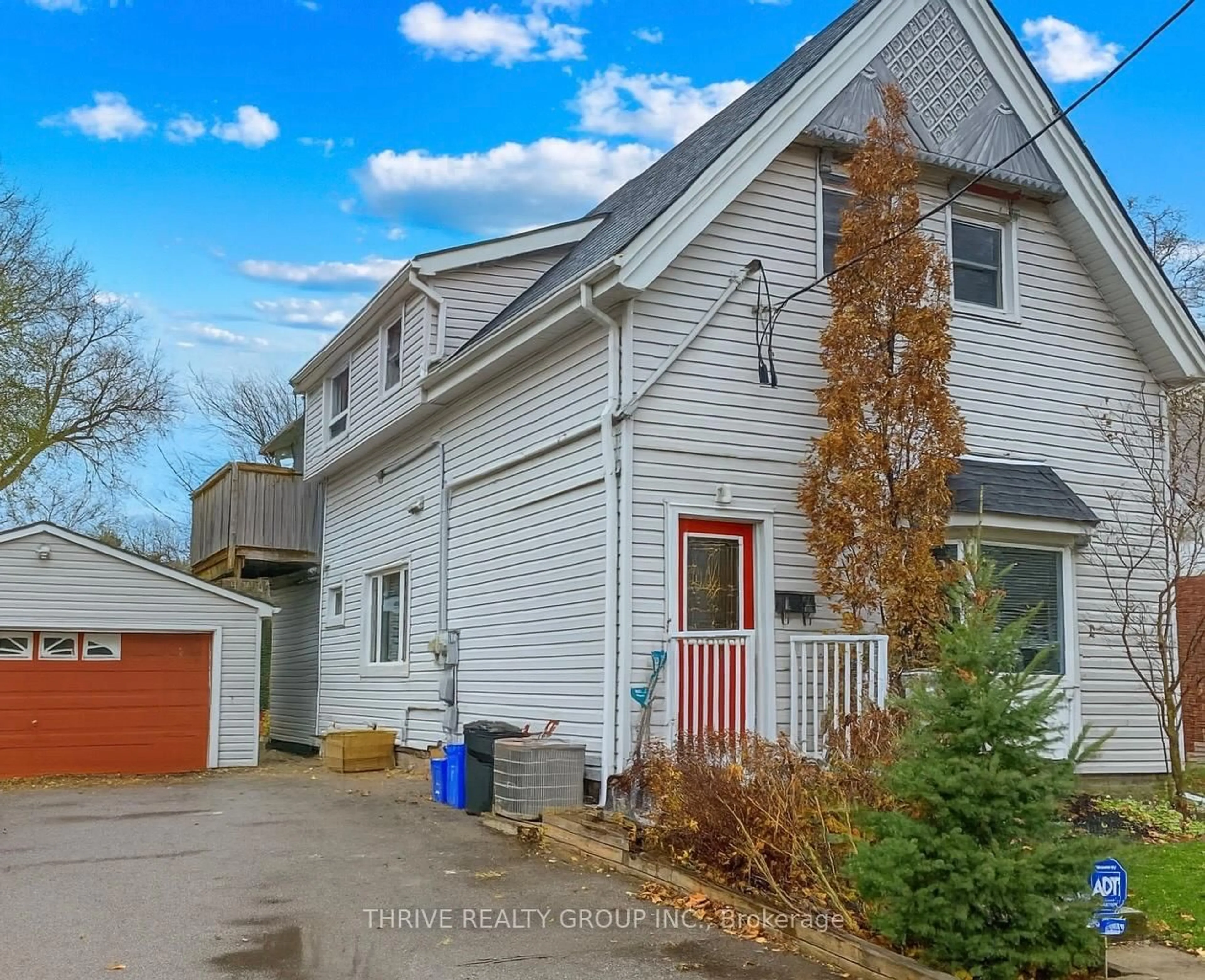 Home with vinyl exterior material, street for 12 Edith St, London North Ontario N6H 2E8